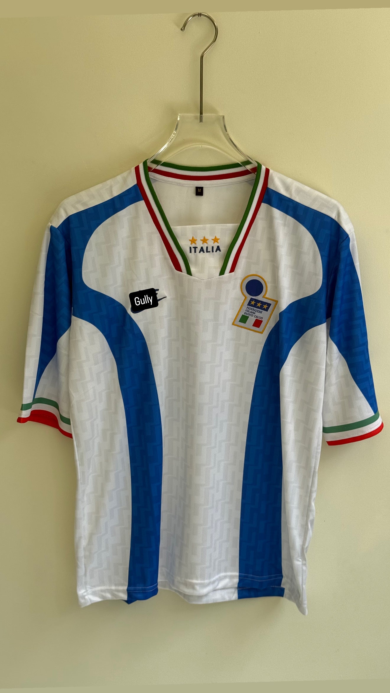 ITALY 1996/97 TRAINING KIT FIVE SLEEV EMBROIDERY