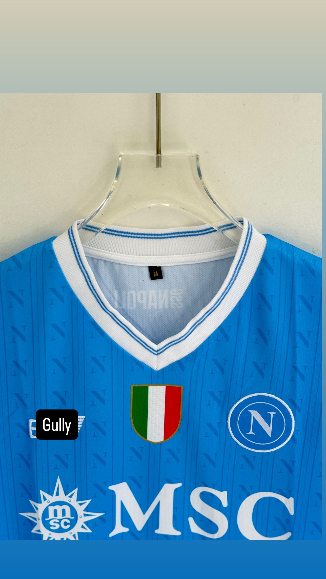 DE BRUYNE NAPOLI 25/26 HOME KIT