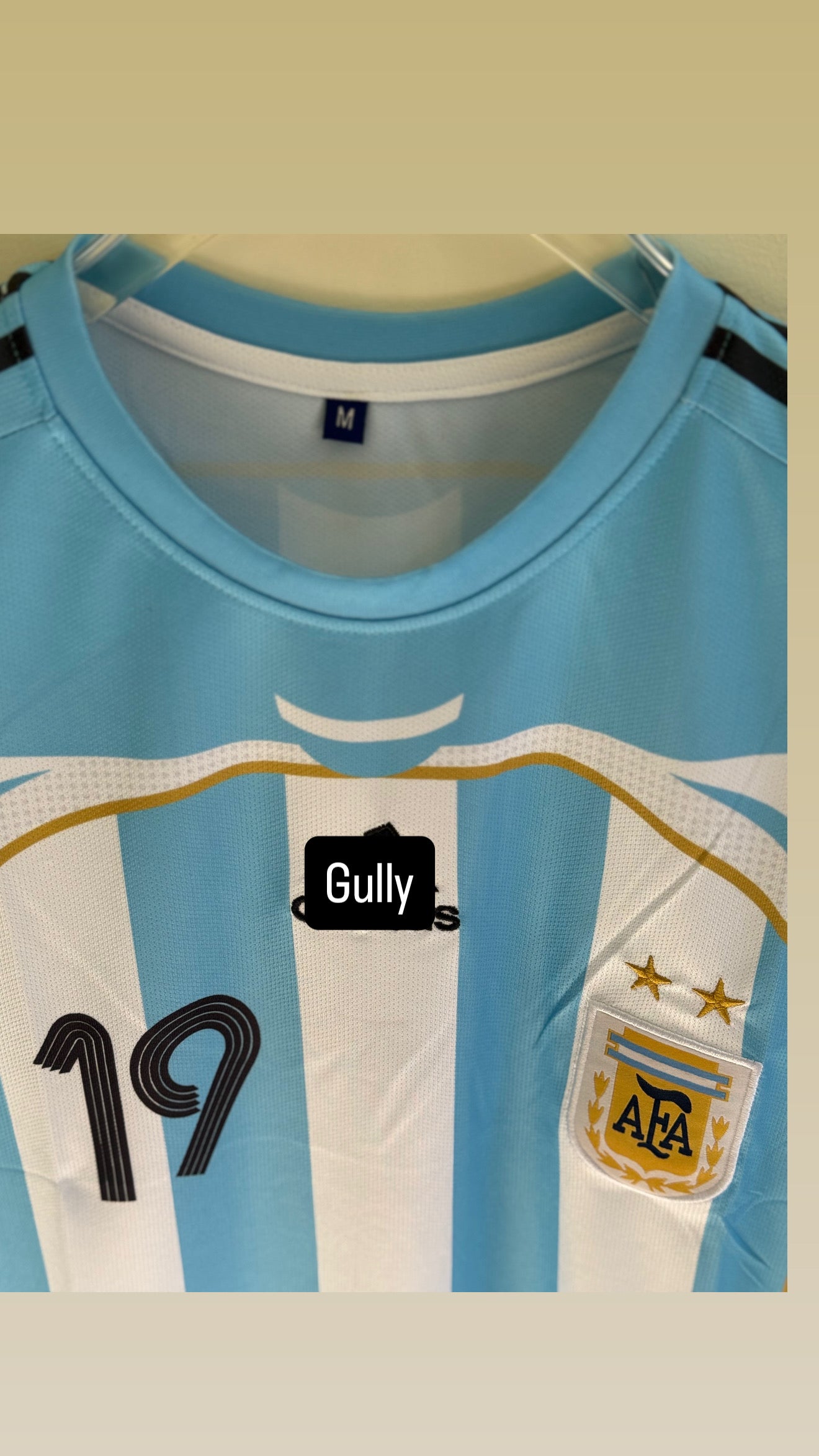 MESSI ARGENTINA HOME KIT 2006 HOME KIT EMBROIDERY