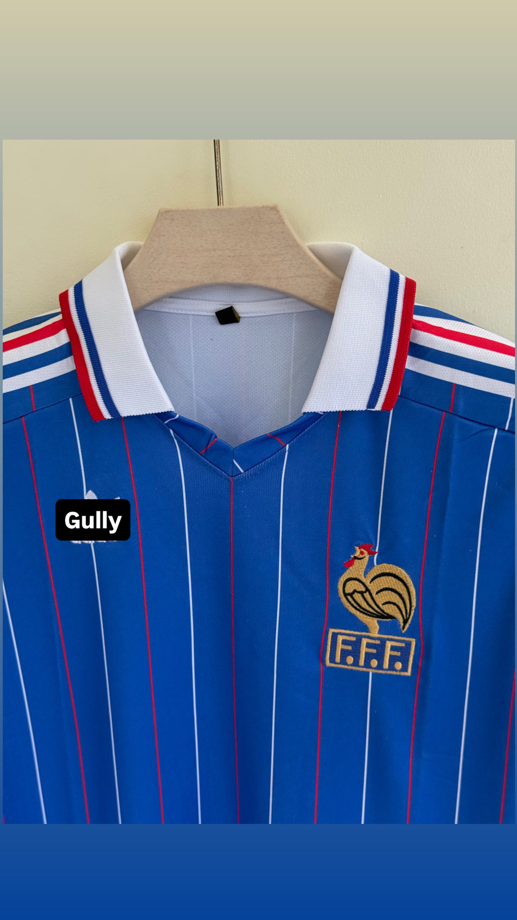 FRANCE SPECIAL KIT POLO EMBROIDERY