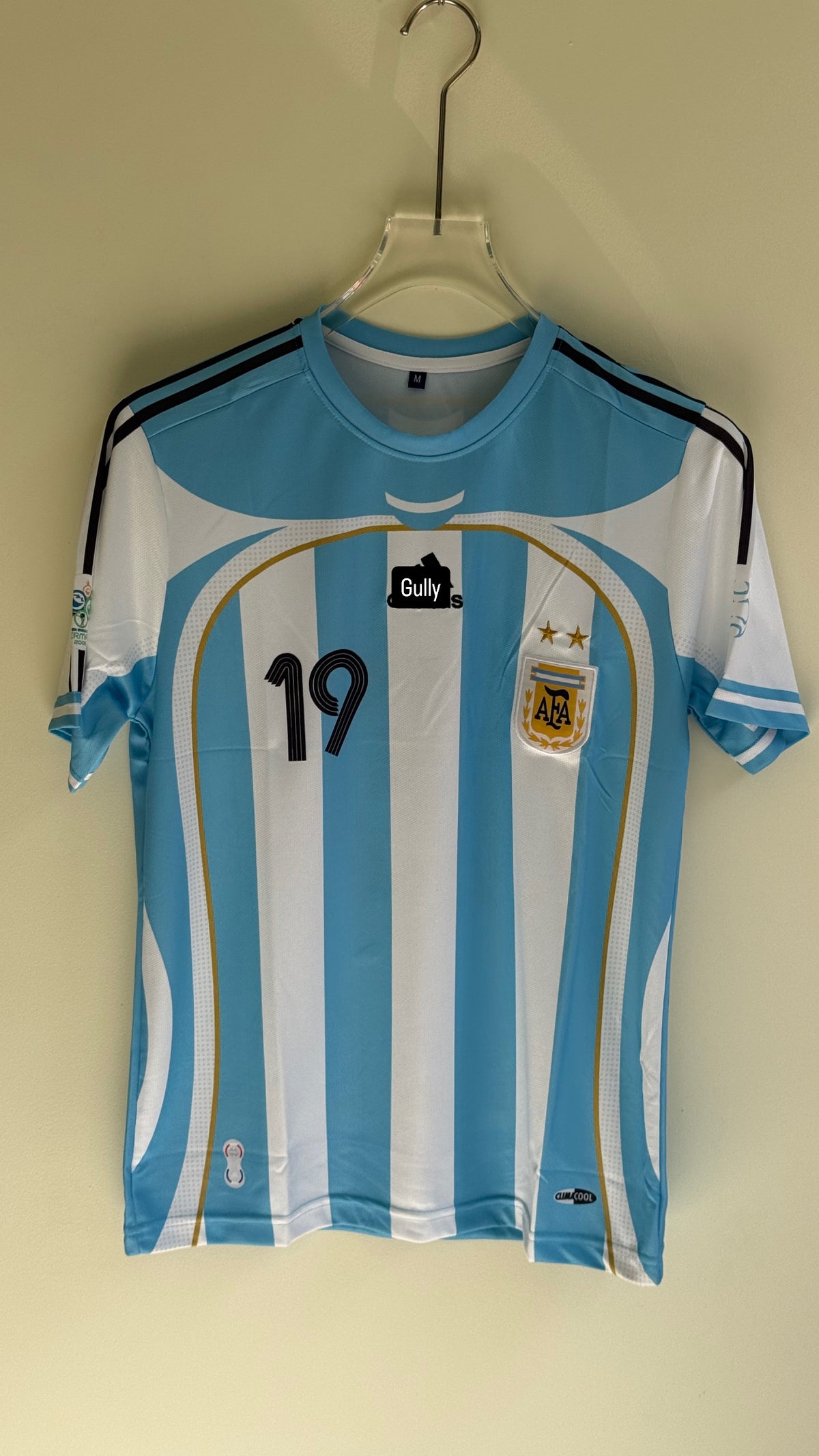 MESSI ARGENTINA HOME KIT 2006 HOME KIT EMBROIDERY - Small