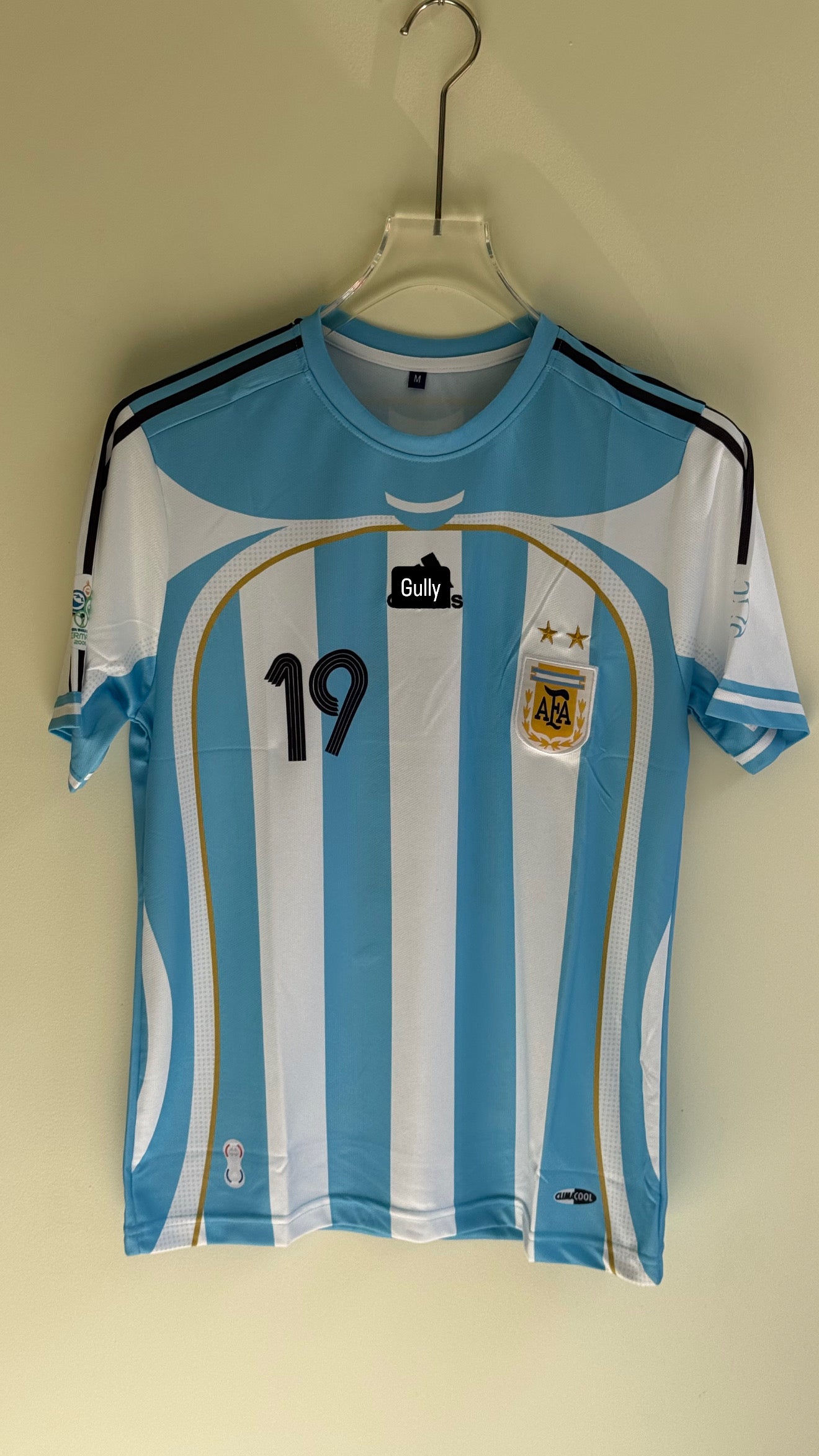 MESSI ARGENTINA HOME KIT 2006 HOME KIT EMBROIDERY