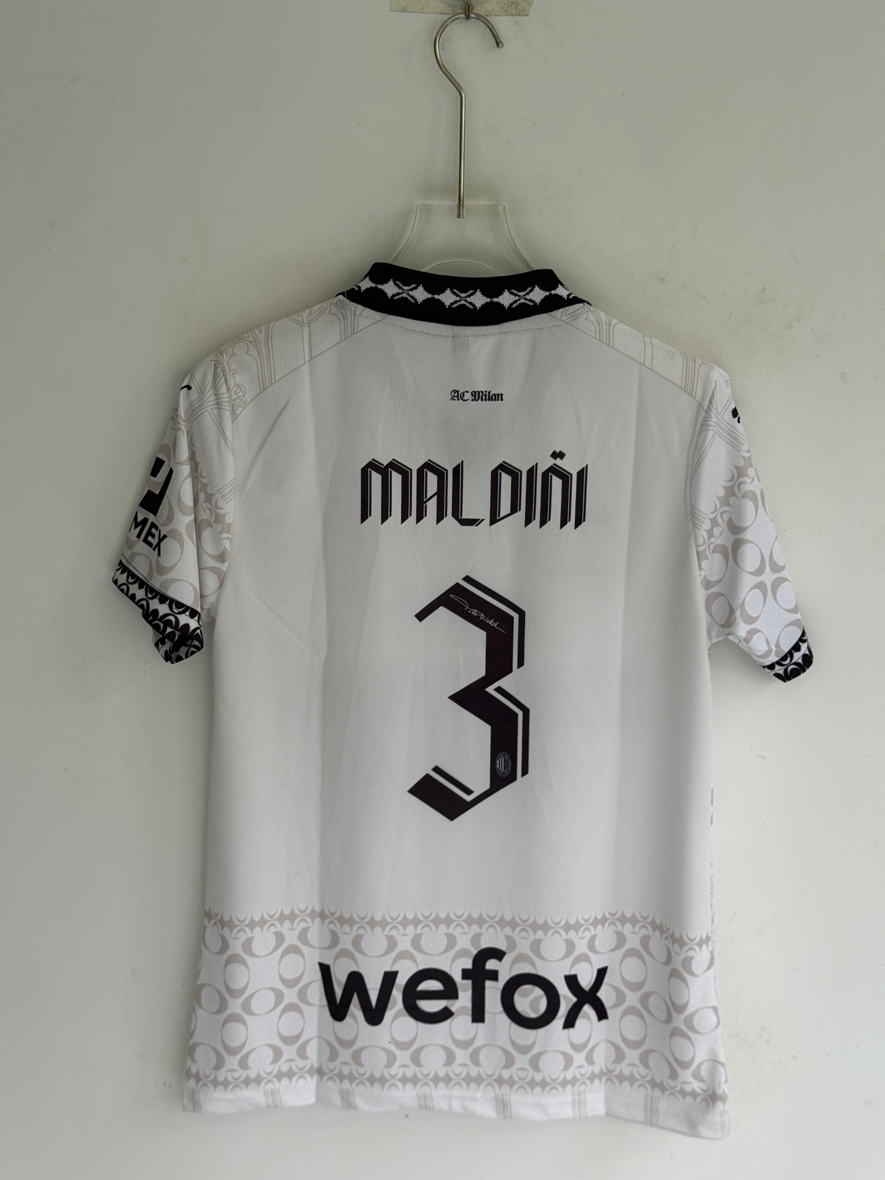 MALDINI AC MILAN X PLESSUR  SPECIAL EDITION POLO EMBROIDERY