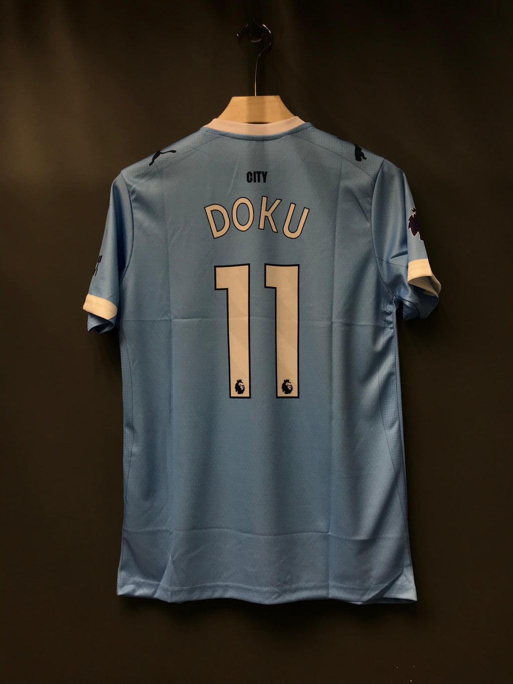 DOKU MANCHESTER CITY HOME KIT 25/26 EMBROIDERY
