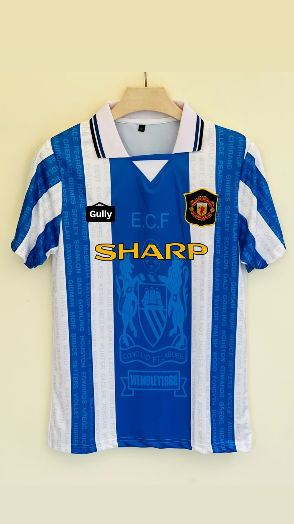 BECKHAM UNITED  POLO EMBROIDERY