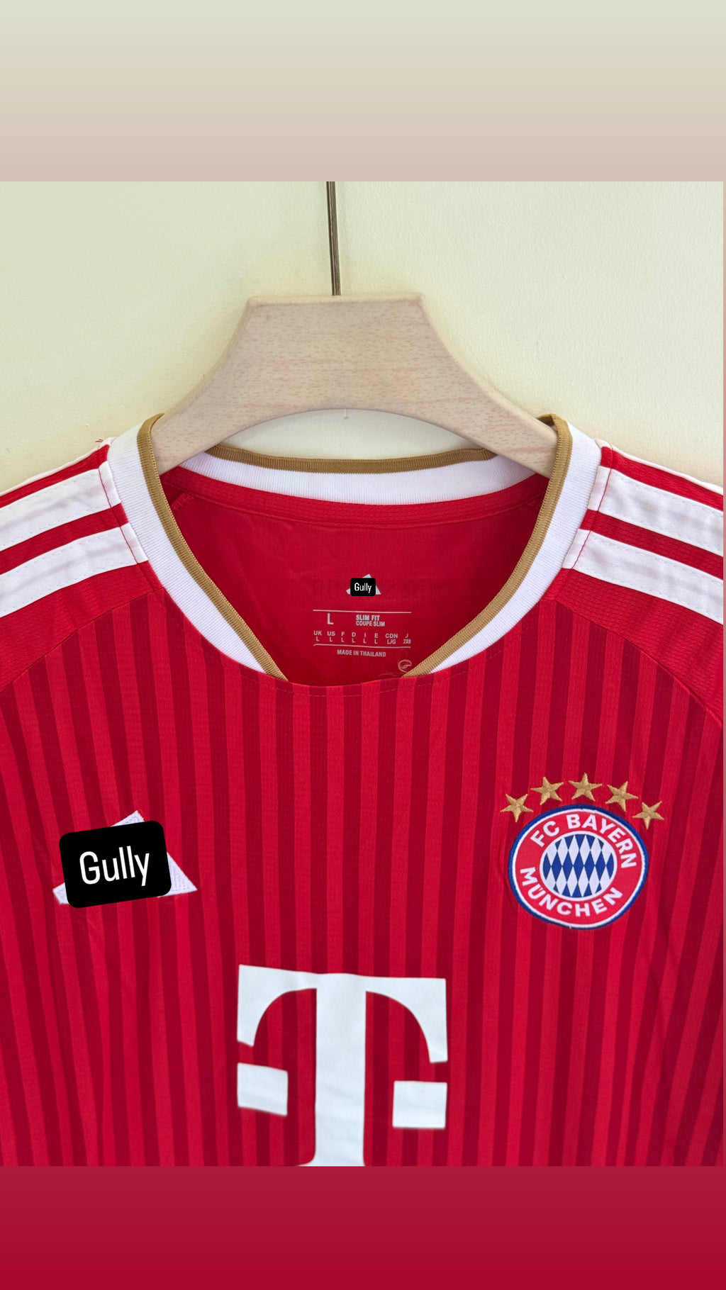 BAYERN HOME KIT 26/27  MASTER QUALITY EMBROIDERY