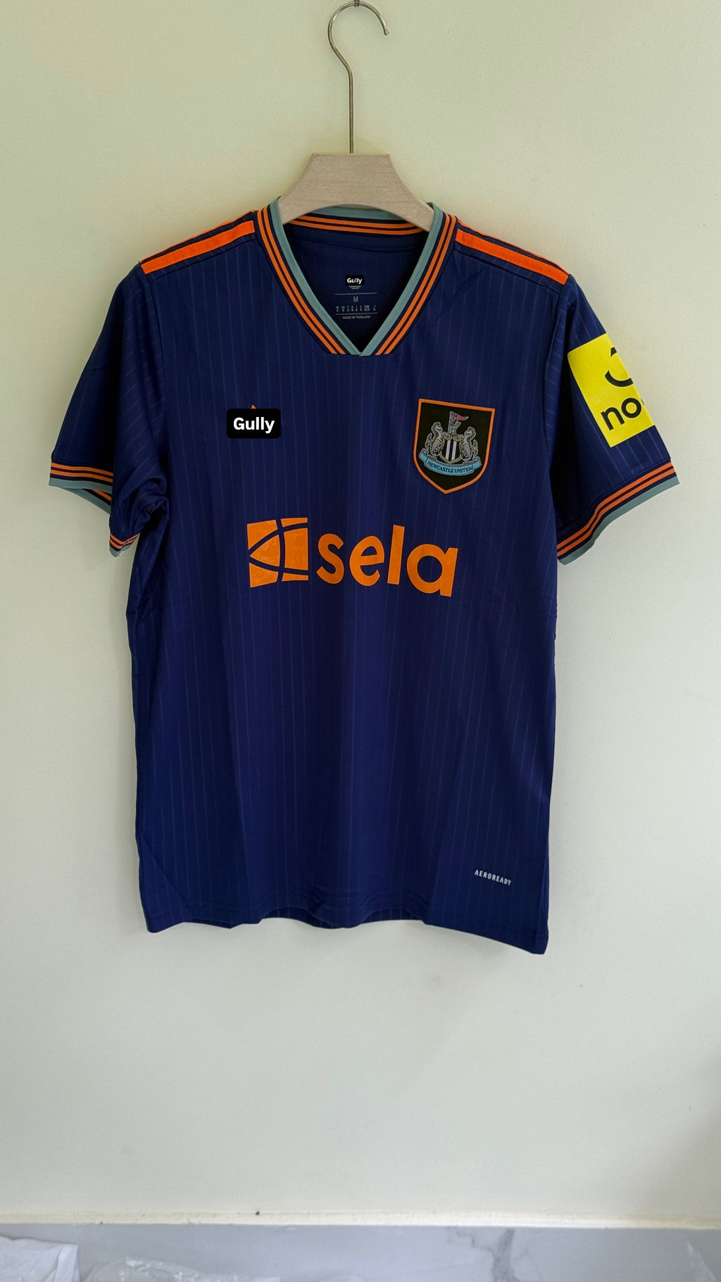NEW CASTLE 25/26 AWAY KIT MASTER QUALITY EMBROIDERY