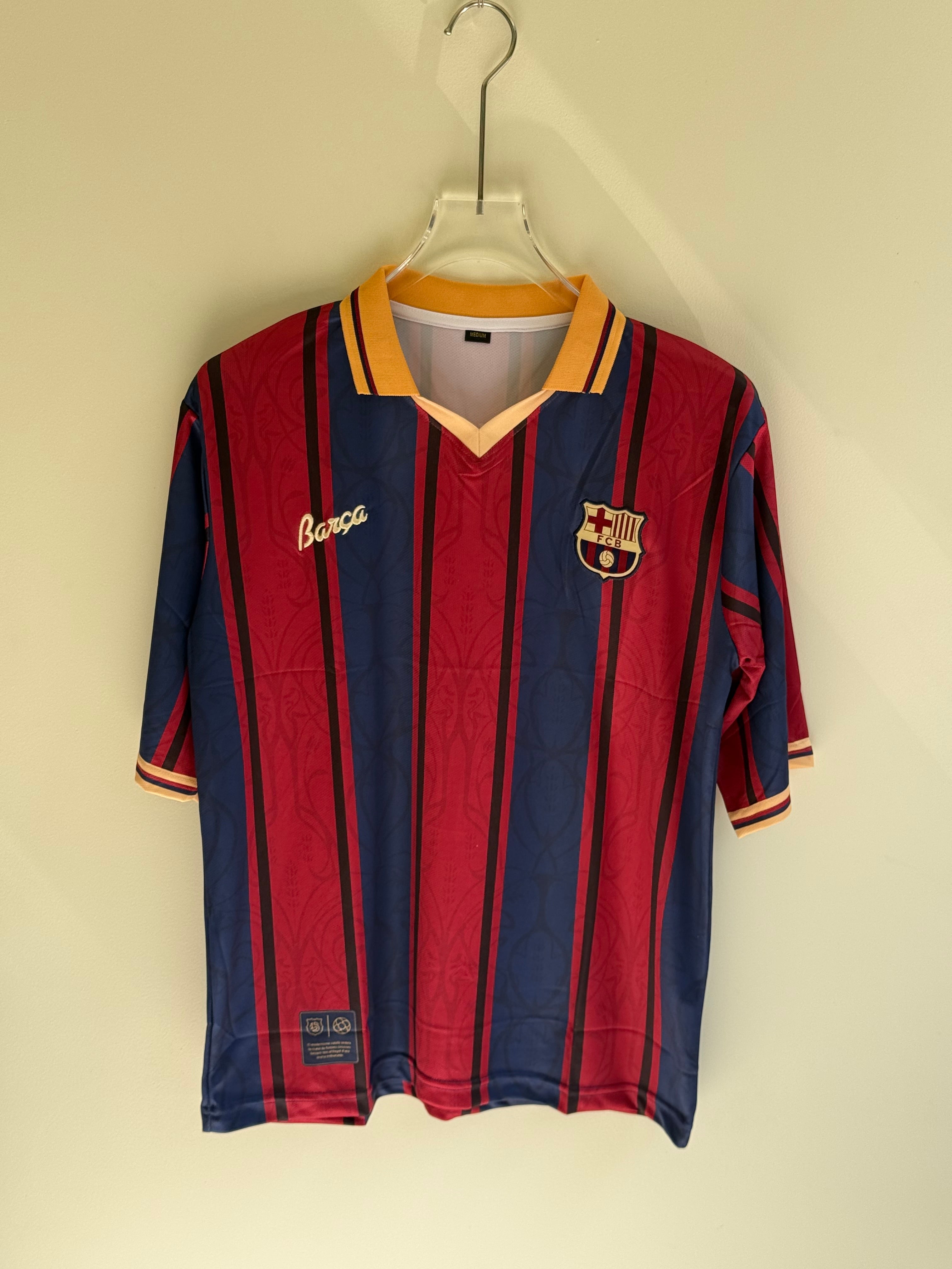 NEYMAR BARCELONA SPECIAL KIT 125th ANNIVERSARY POLO FIVE SLEEV EMBROIDERY