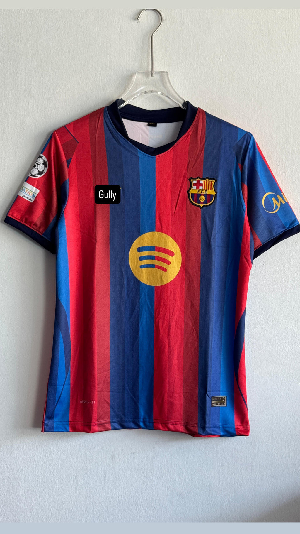 CUBARSI BARCELONA HOME KIT 26/27 EMBROIDERY