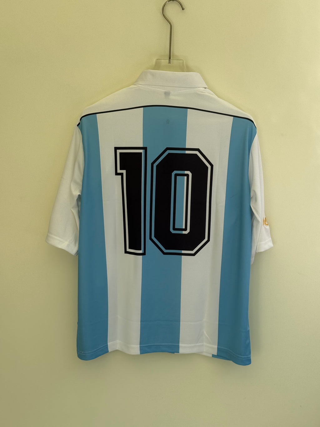 MESSI&MARADONA(both hands) ARG SPECIAL EDITION POLO FIVE SLEEV EMBROIDERY