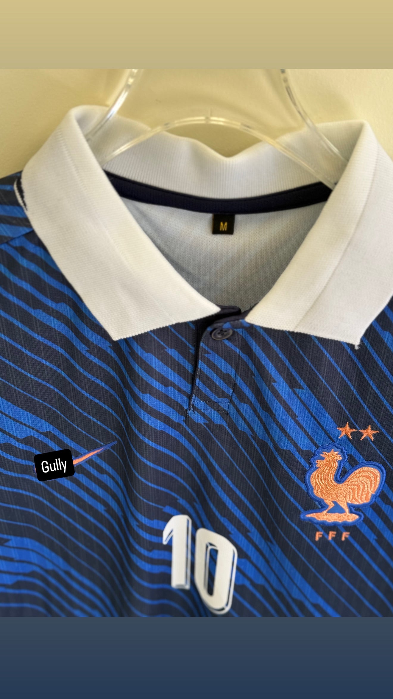 MBAPPE FRANCE 2026 WORLD CUP HOME KIT POLO EMBROIDERY