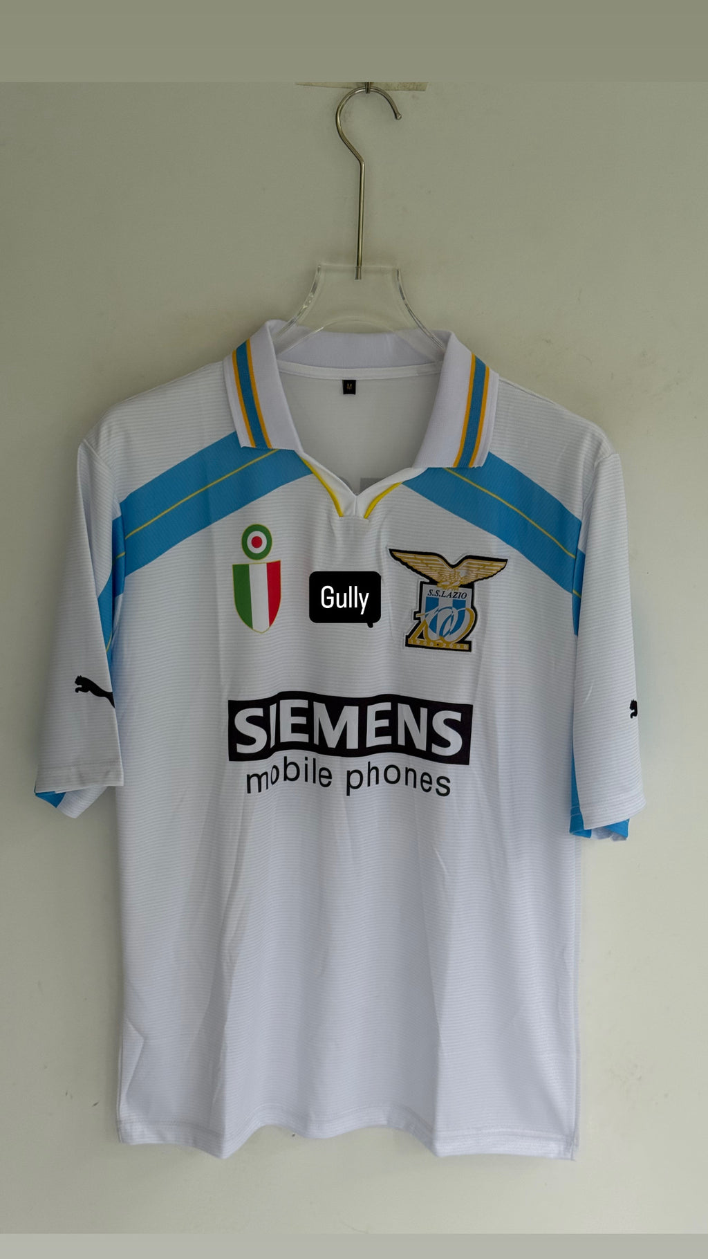 CRESPO LAZIO POLO FIVE SLEEV EMBROIDERY