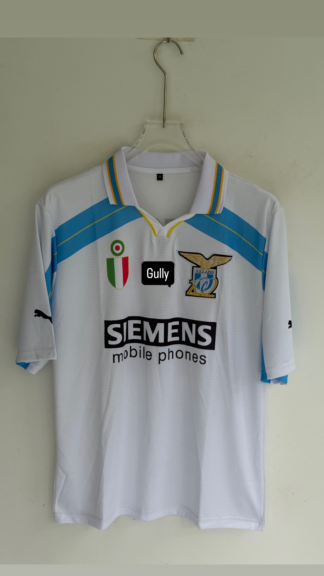 CRESPO LAZIO POLO FIVE SLEEV EMBROIDERY