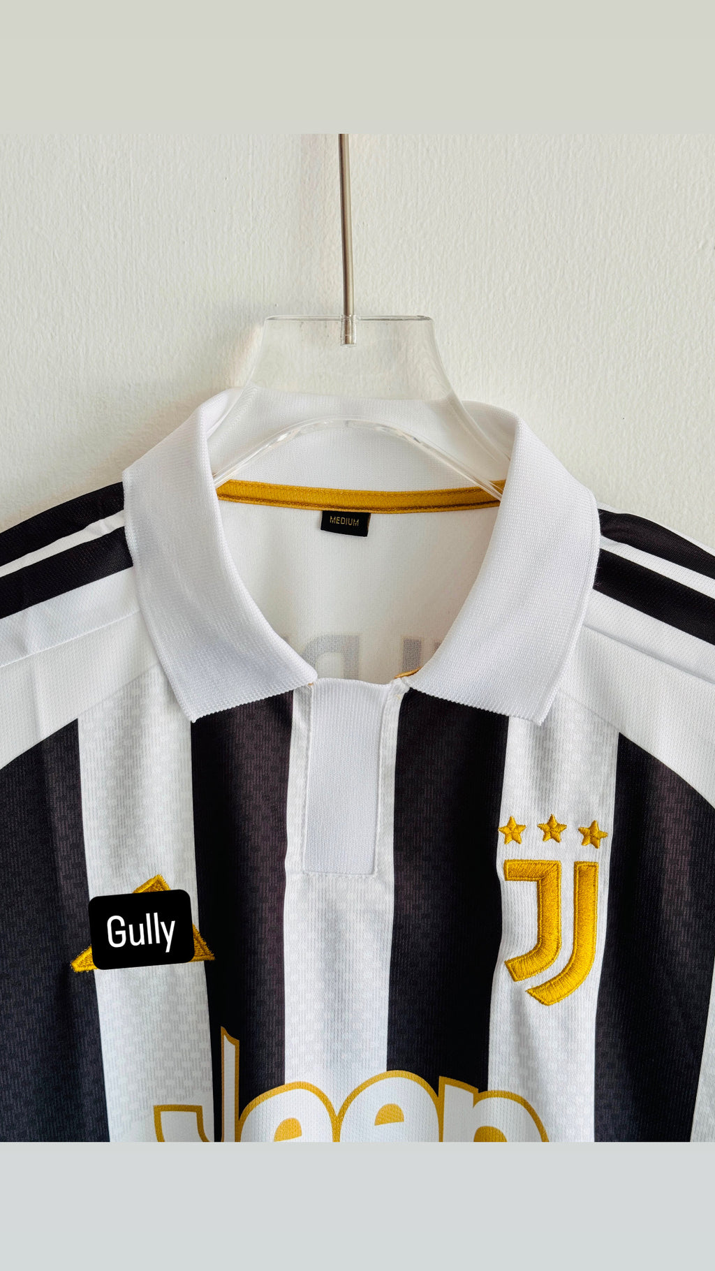 YILDIZ JUVENTUS 26/27 HOME KIT POLO EMBROIDERY