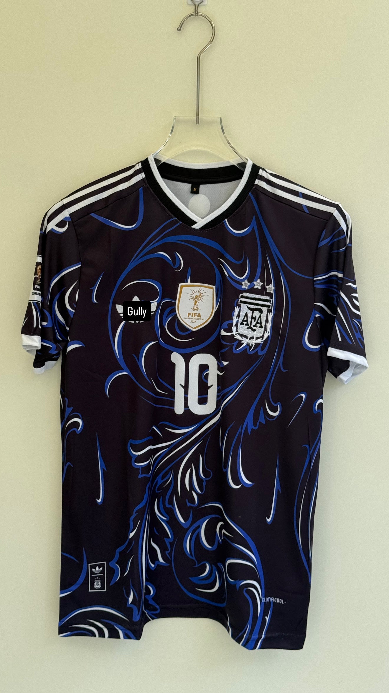 MESSI ARGENTINA 2026 WORLD CUP AWAY KIT EMBROIDERY
