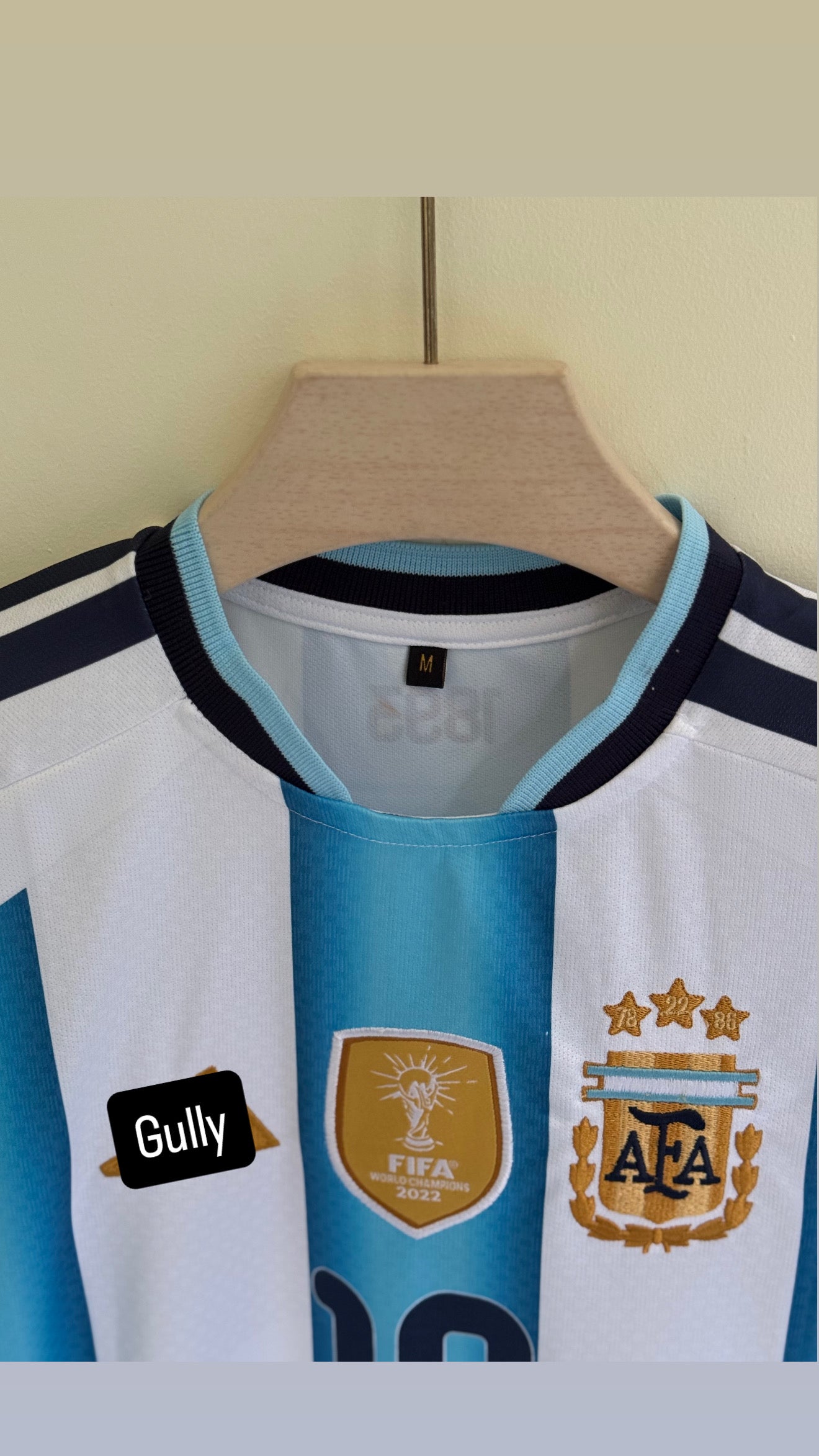 MESSI ARGENTINA 2026 WORLD CUP HOME KIT EMBROIDERY