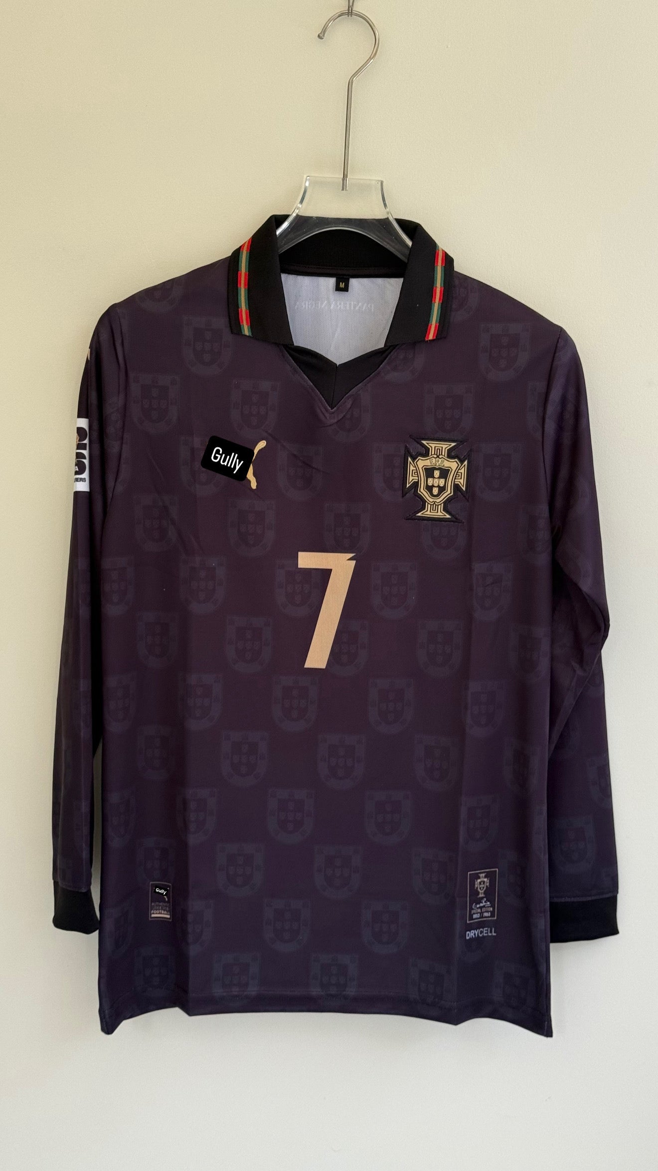 RONALDO PORTUGAL SPECIAL KIT 2026 POLO FULL SLEEV EMBROIDERY