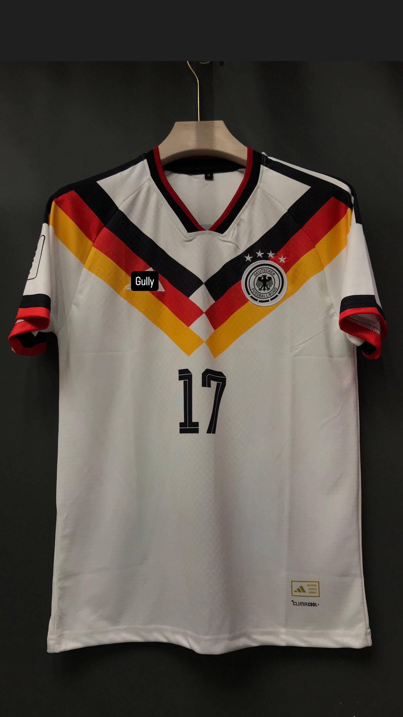 WRITZ GERMANY 2026 WORLD CUP HOME KIT EMBROIDERY