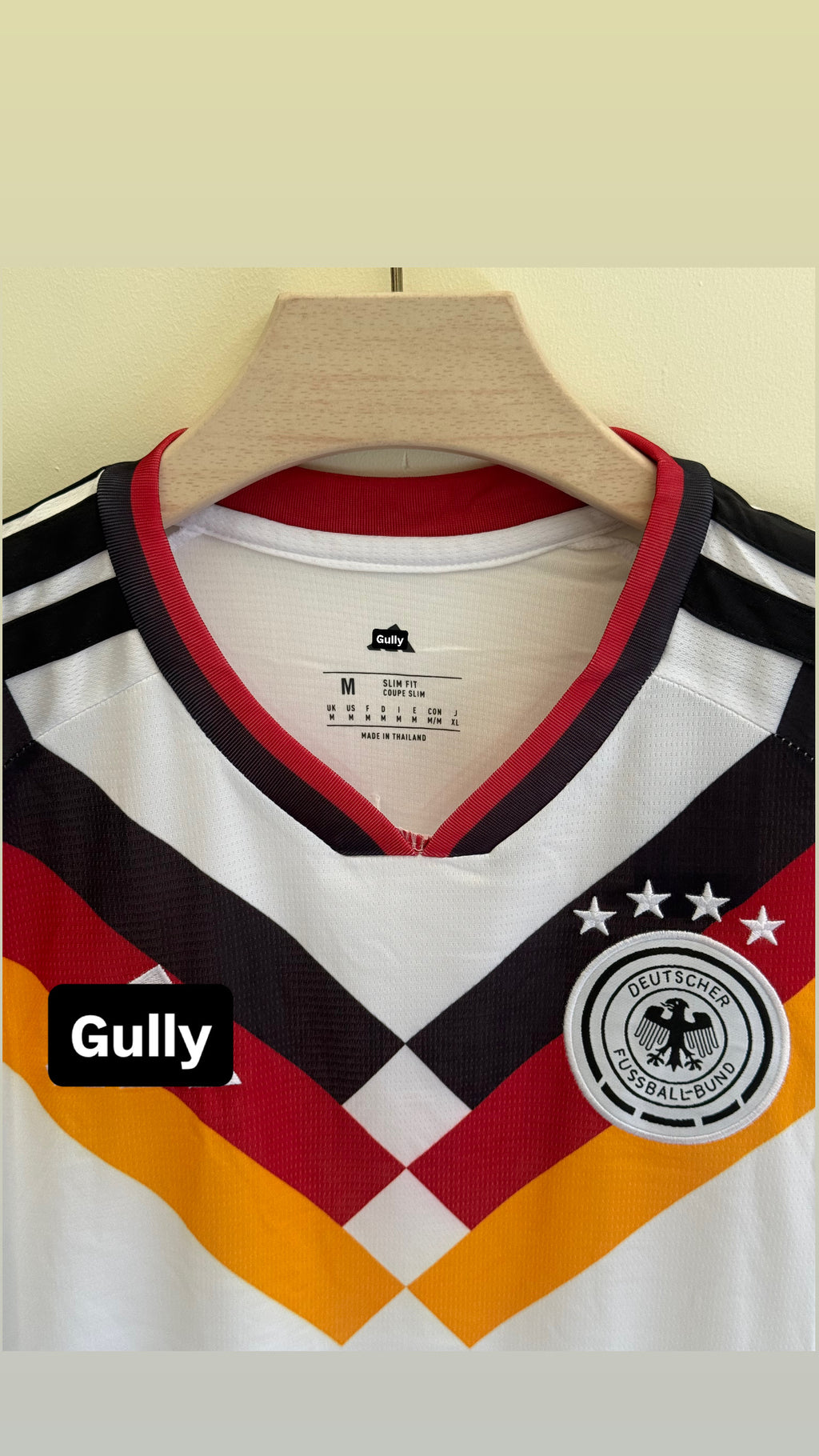 GERMANY WORLD CUP HOME KIT EMBROIDERY MASTER QUALITY