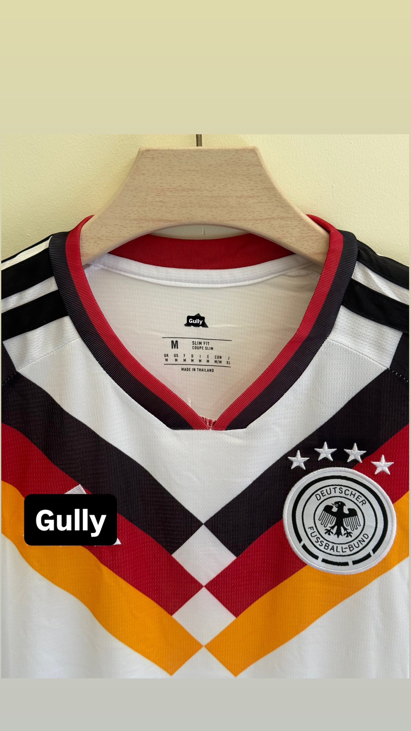 GERMANY WORLD CUP HOME KIT EMBROIDERY MASTER QUALITY