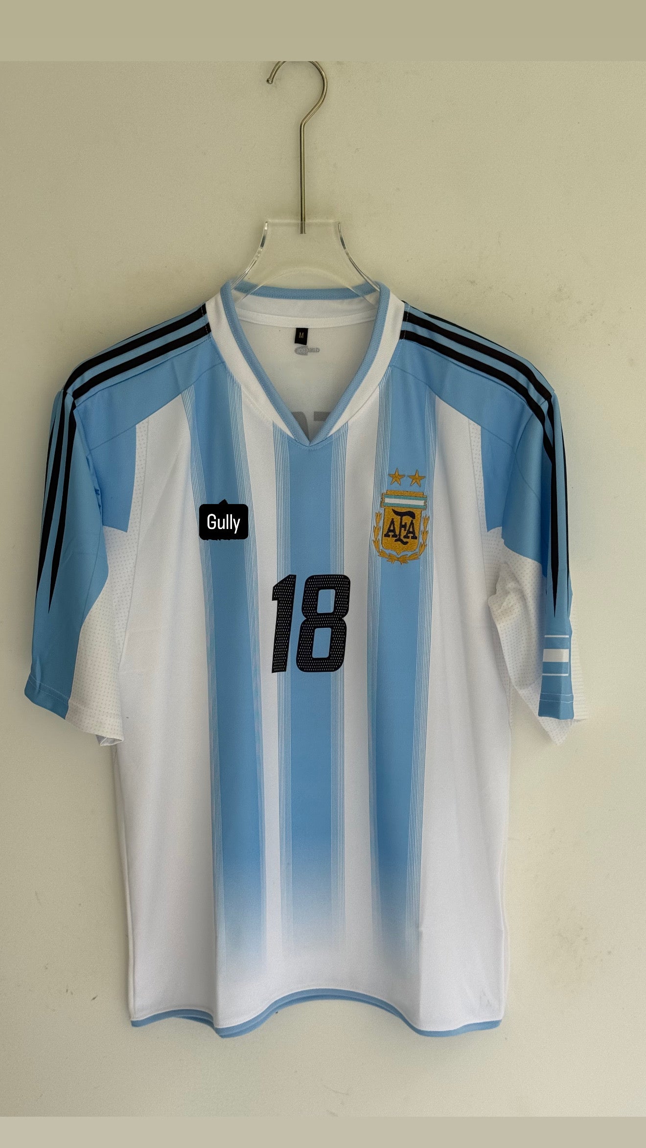 MESSI ARGENTINA FIVE SLEEV EMBROOIDERY