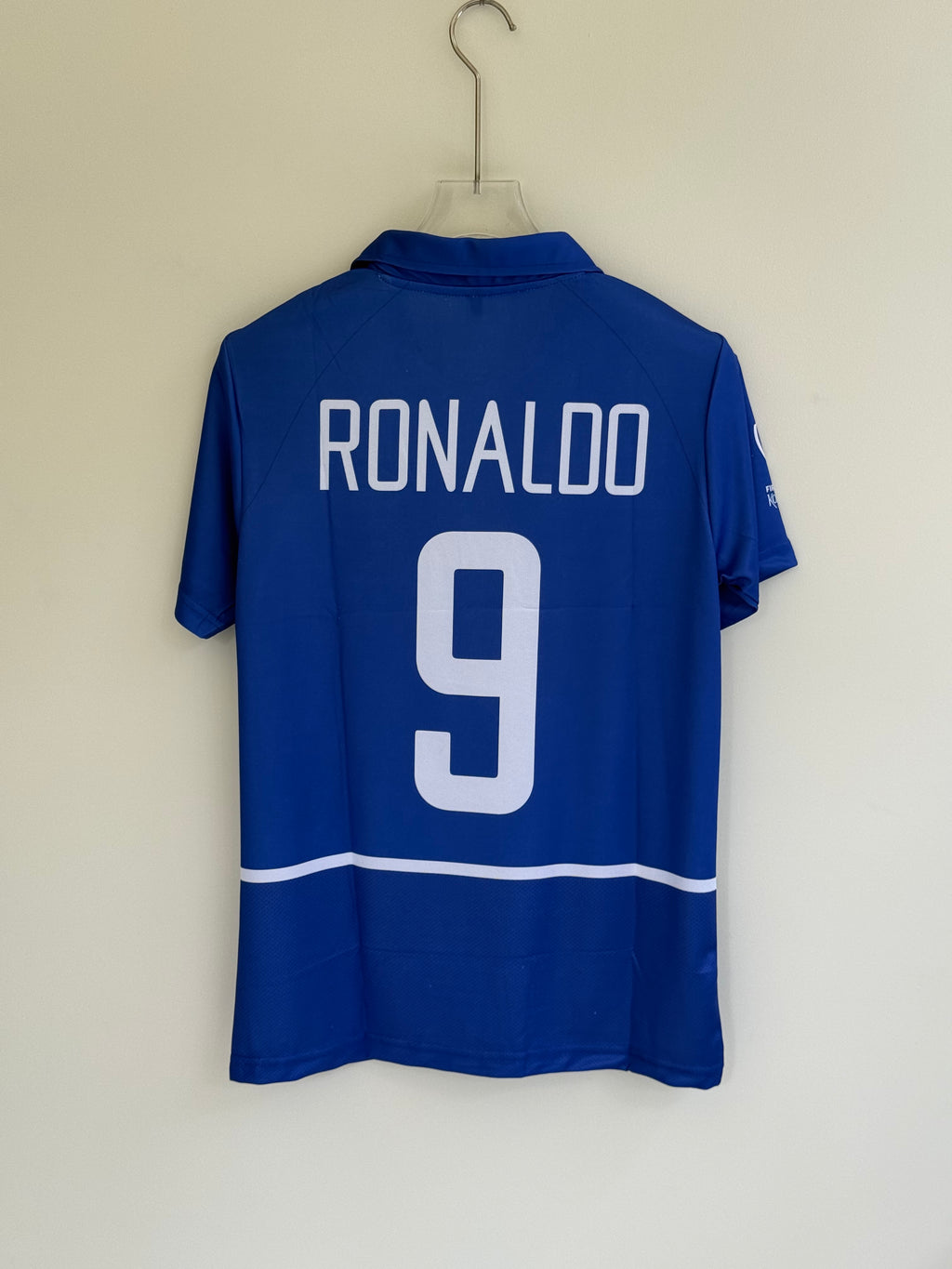 RONALDO BRAZIL 2002 AWAY KIT POLO EMBROIDERY