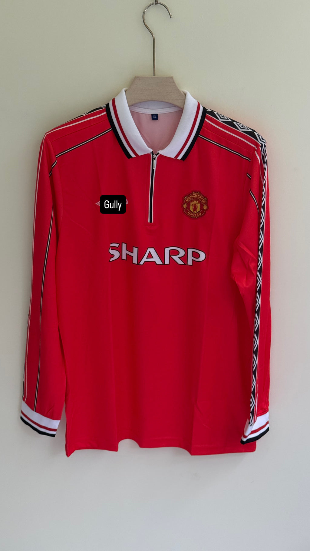 BECKHAM UNITED POLO FULL SLEEV EMBROIDERY