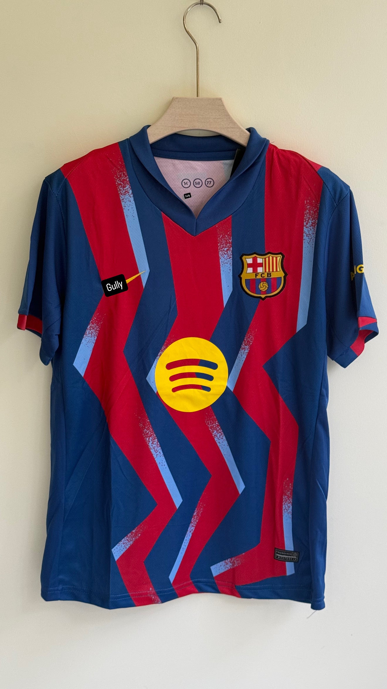 BARCELONA 4 th KIT 25/26 MASTER QUALITY EMBROIDERY