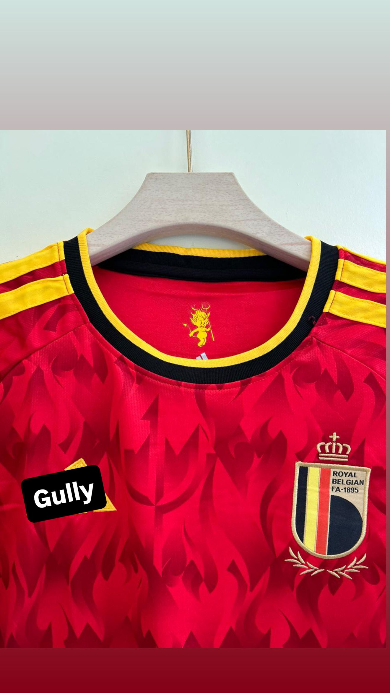 BELGIUM HOME KIT MASTER QUALITY EMBROIDERY