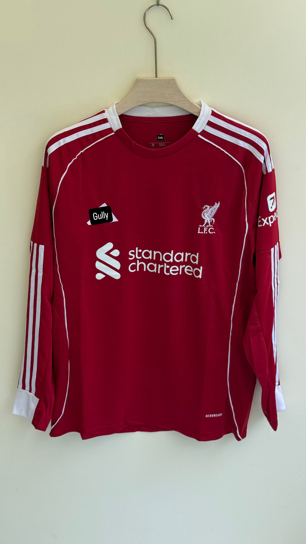 LIVERPOOL 25/26 HOME KIT FULL SLEEEV MASTER QUALITY EMBROIDERY