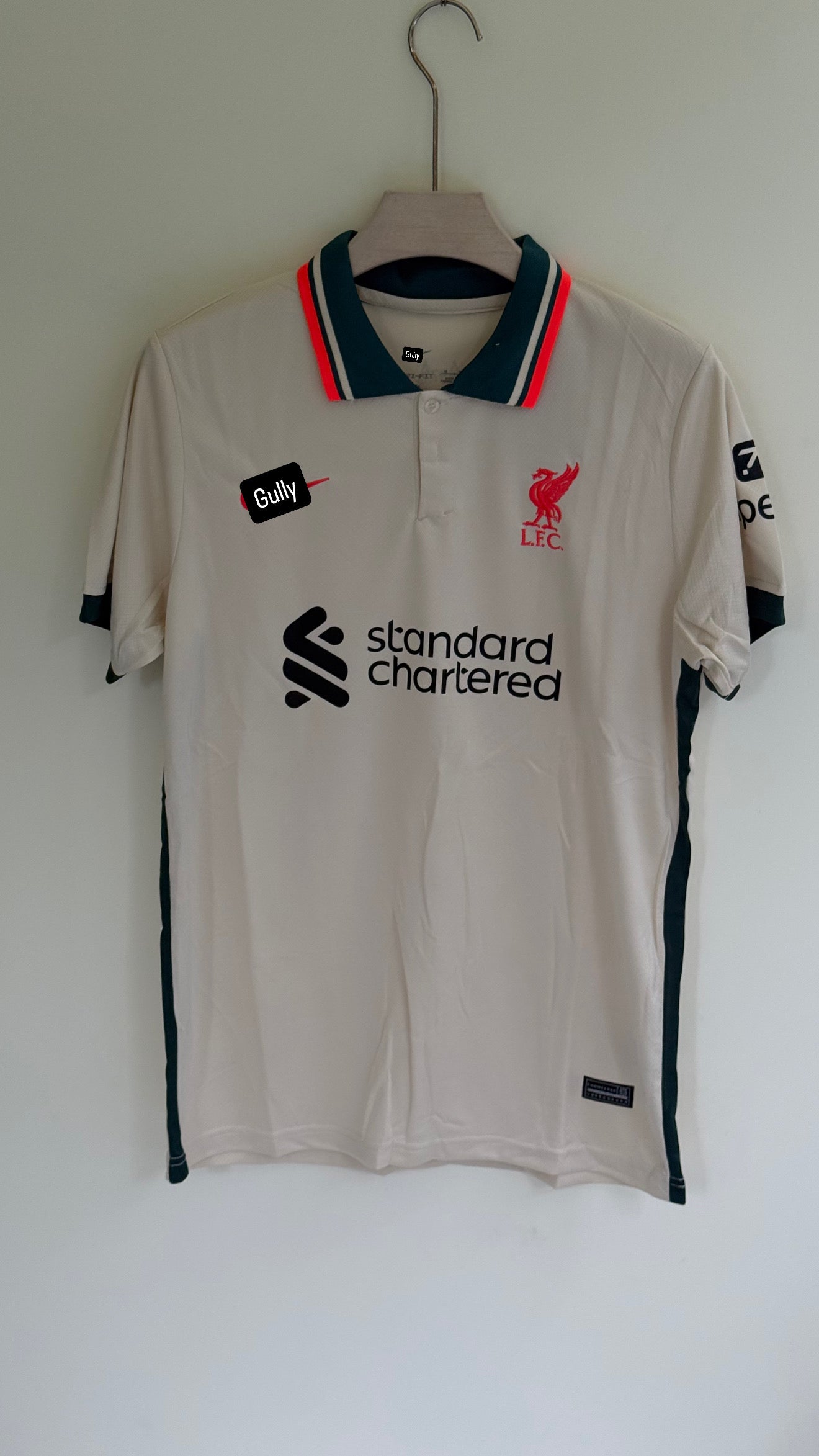 LIVERPOOL 21/22 AWAY KIT MASTER QUALITY EMBROIDERY