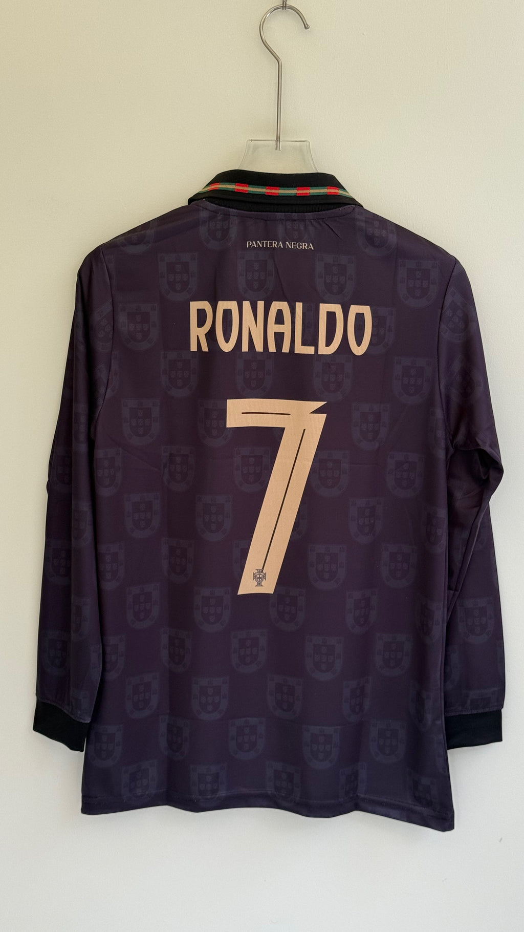 RONALDO PORTUGAL SPECIAL KIT 2026 POLO FULL SLEEV EMBROIDERY