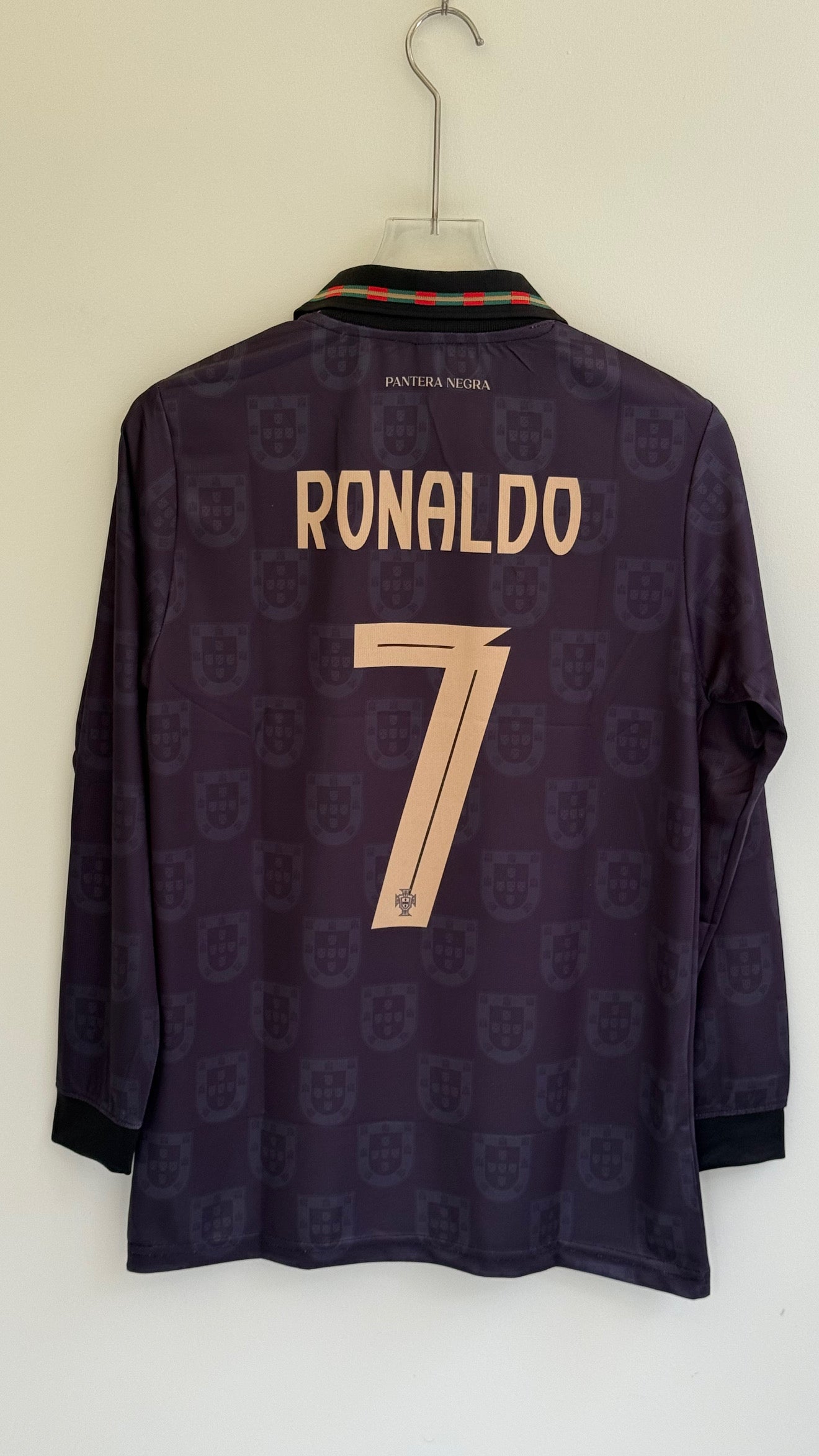 RONALDO PORTUGAL SPECIAL KIT 2026 POLO FULL SLEEV EMBROIDERY