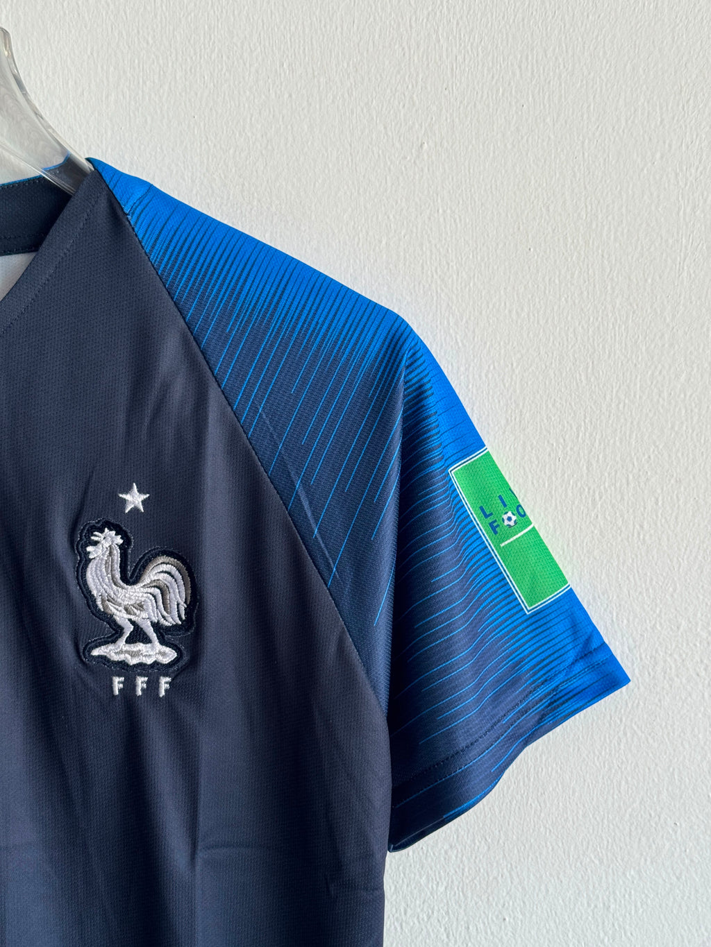 MBAPPE FRANCE 2018 WORLD CUP HOME KIT EMBROIDERY