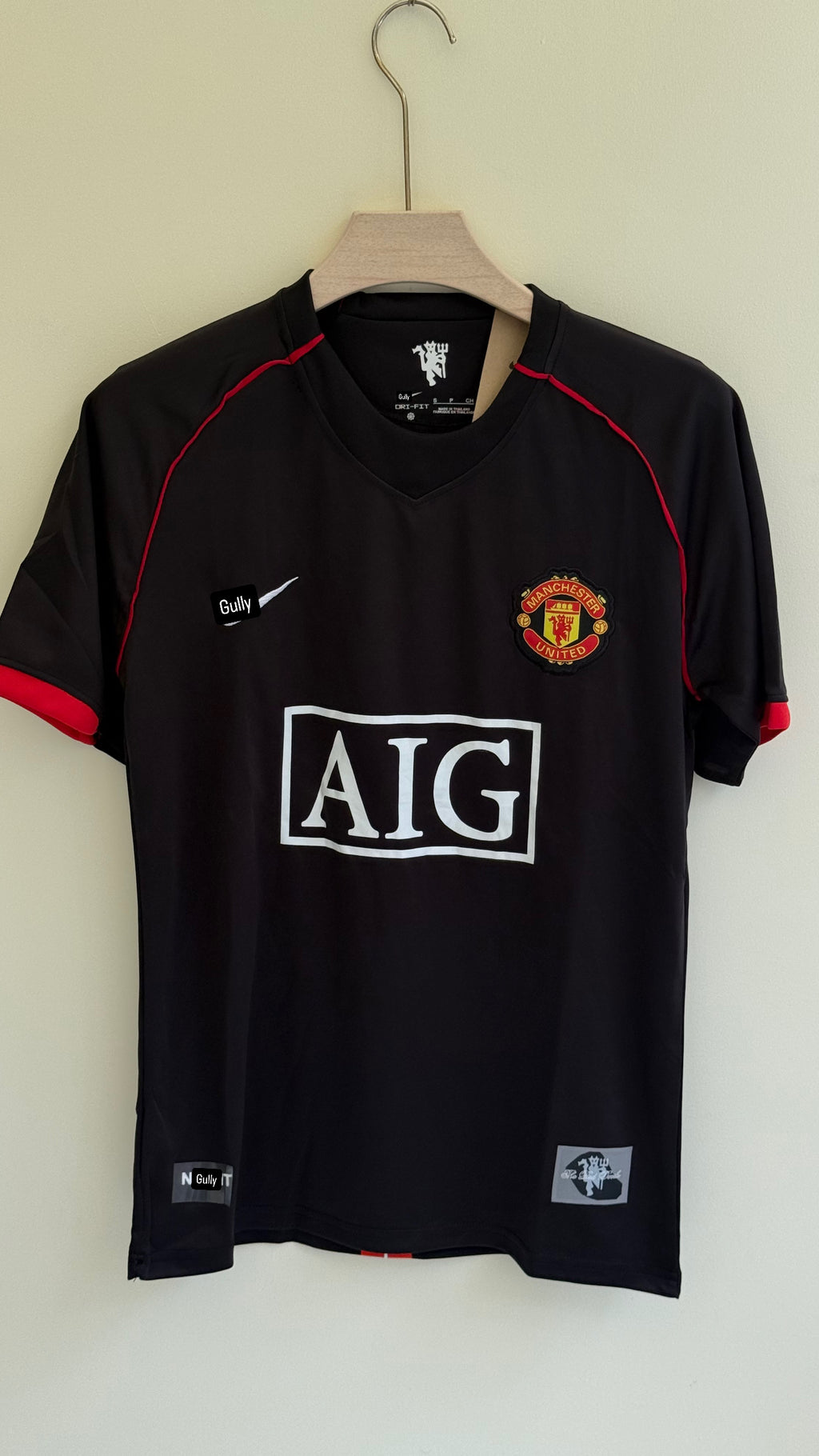UNITED 2008 AWAY KIT MASTER QUALITY EMBROIDERY