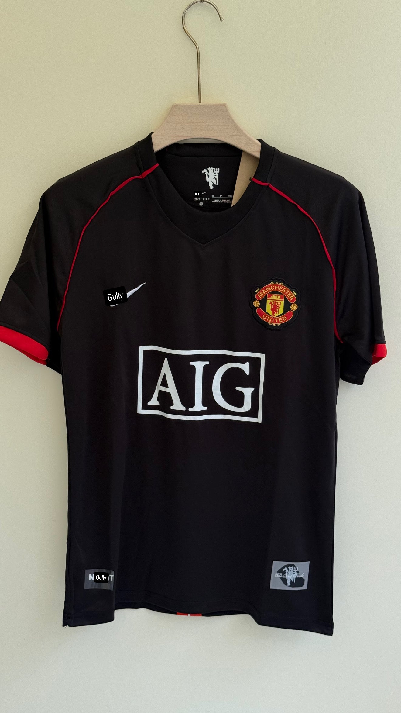 UNITED 2008 AWAY KIT MASTER QUALITY EMBROIDERY