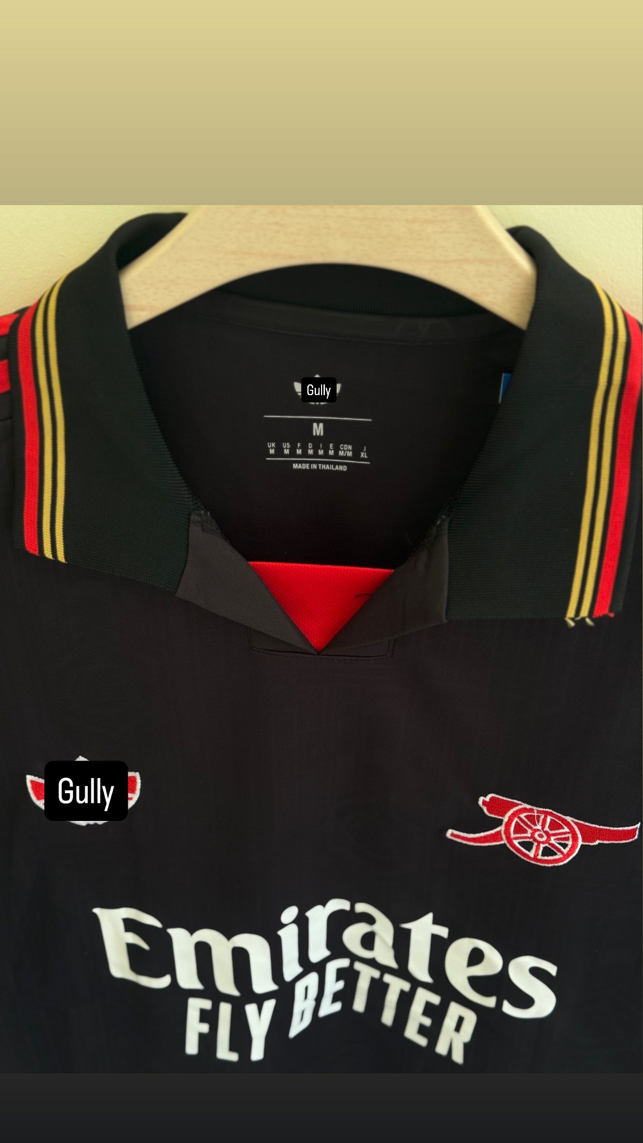 ARSENAL SPECIAL KIT POLO MASTER QUALITY EMBROIDERY