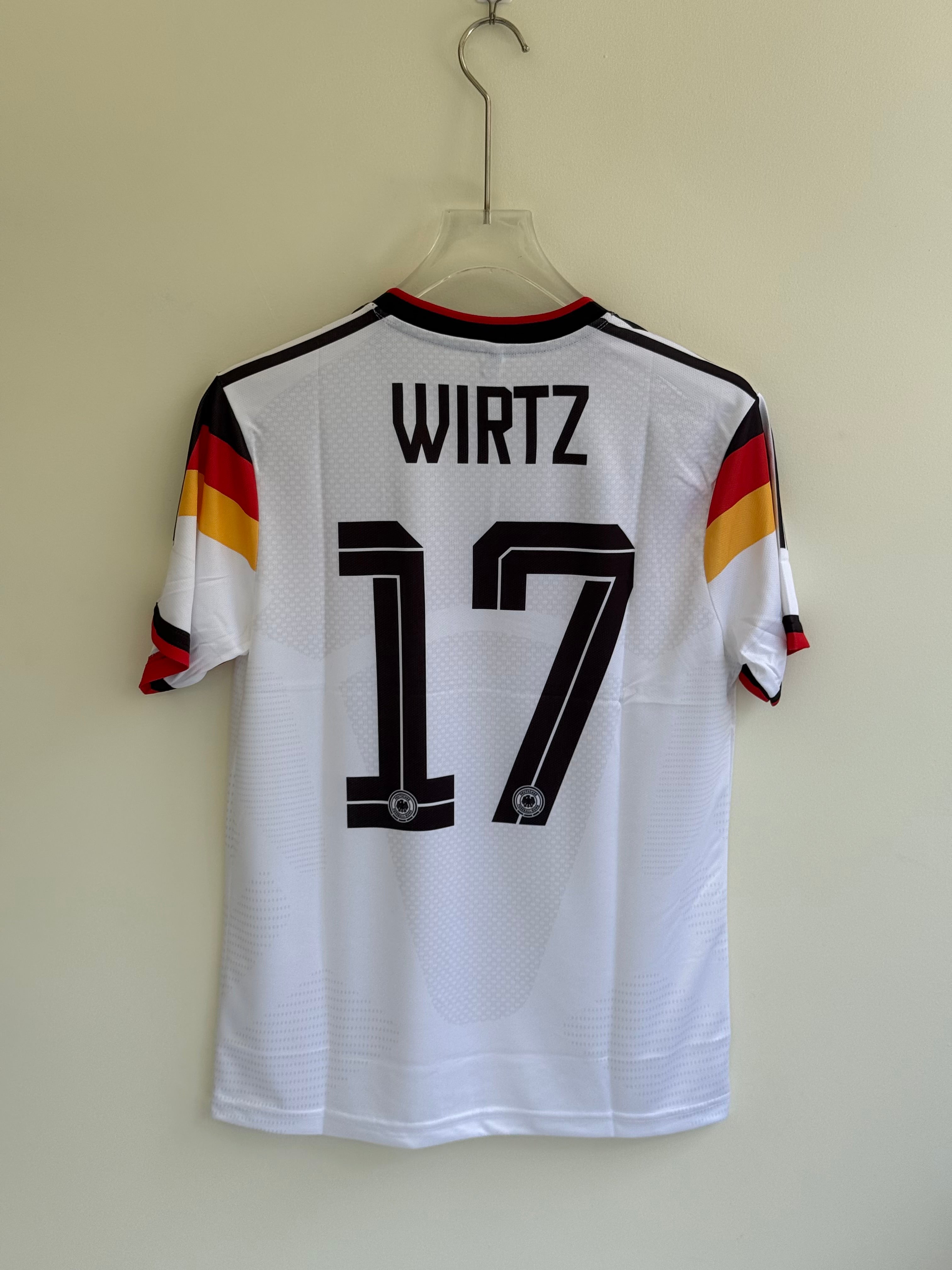 WIRTZ GERMANY WORLD CUP HOME KIT EMBROIDERY