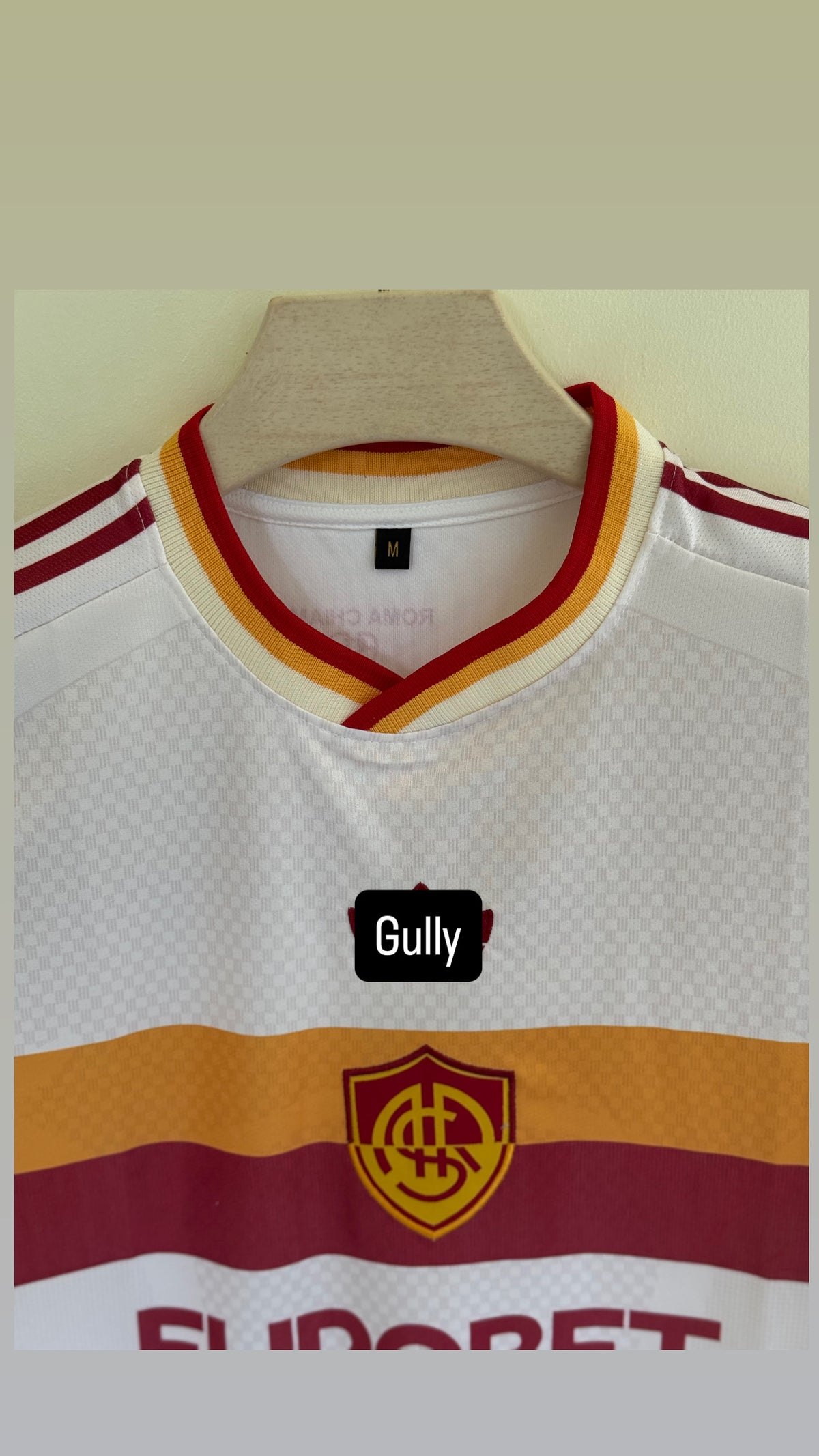 DYBALA ROMA 26/27 AWAY KIT EMBROIDERY