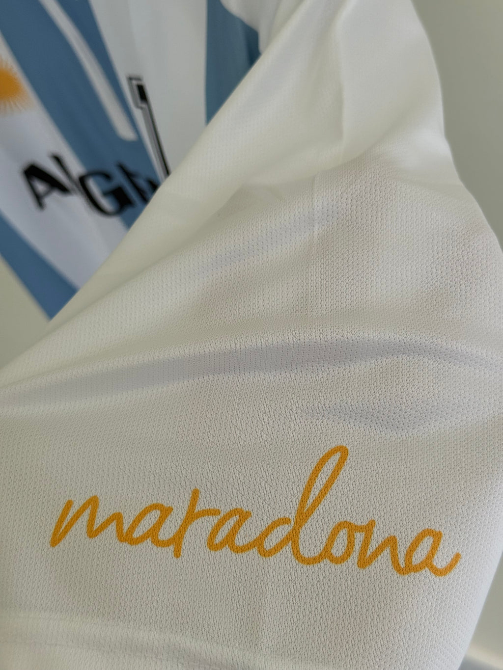 MESSI&MARADONA(both hands) ARG SPECIAL EDITION POLO FIVE SLEEV