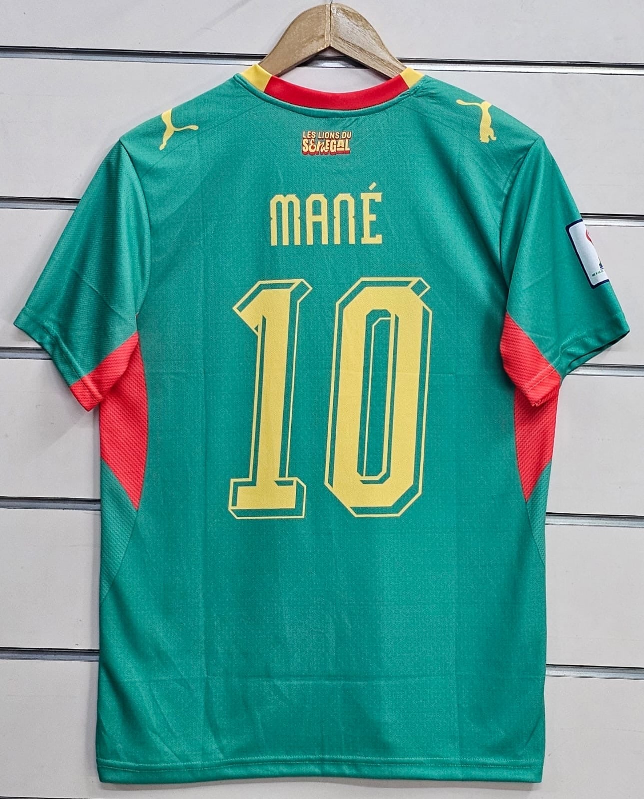 MANE SENEGAL WORLD CUP 2026 AWAY KIT EMBROIDERY