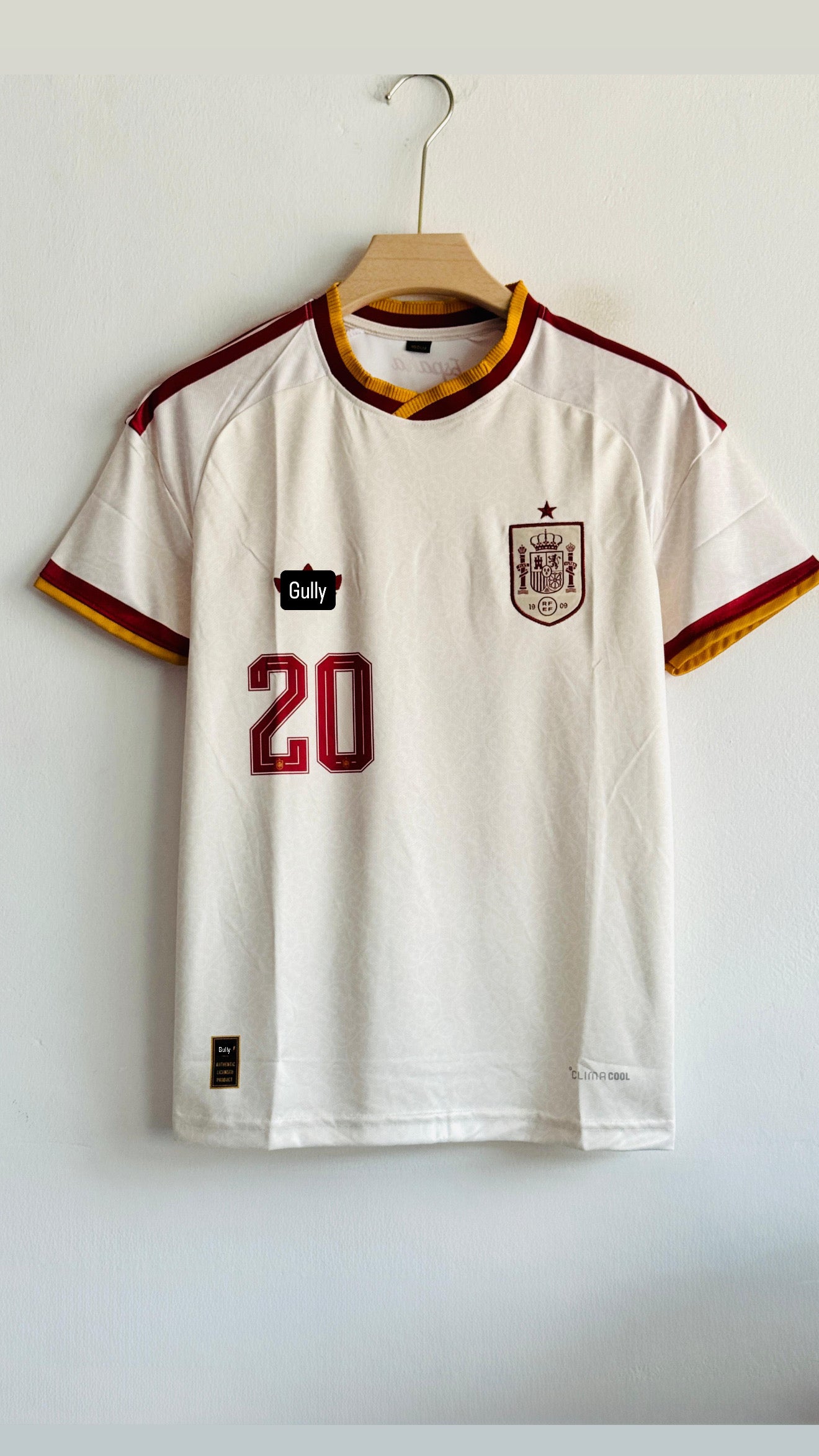 PEDRI SPAIN WORLD CUL 2026 AWAY KIT EMBROIDERY