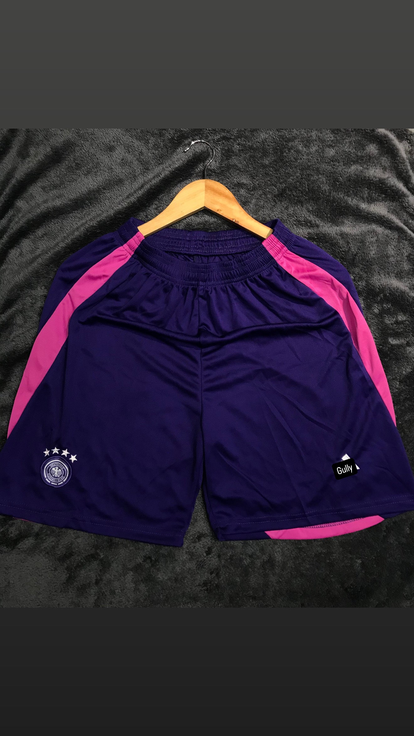 GERMANY AWAY KIT SHORTS EMBROIDERY