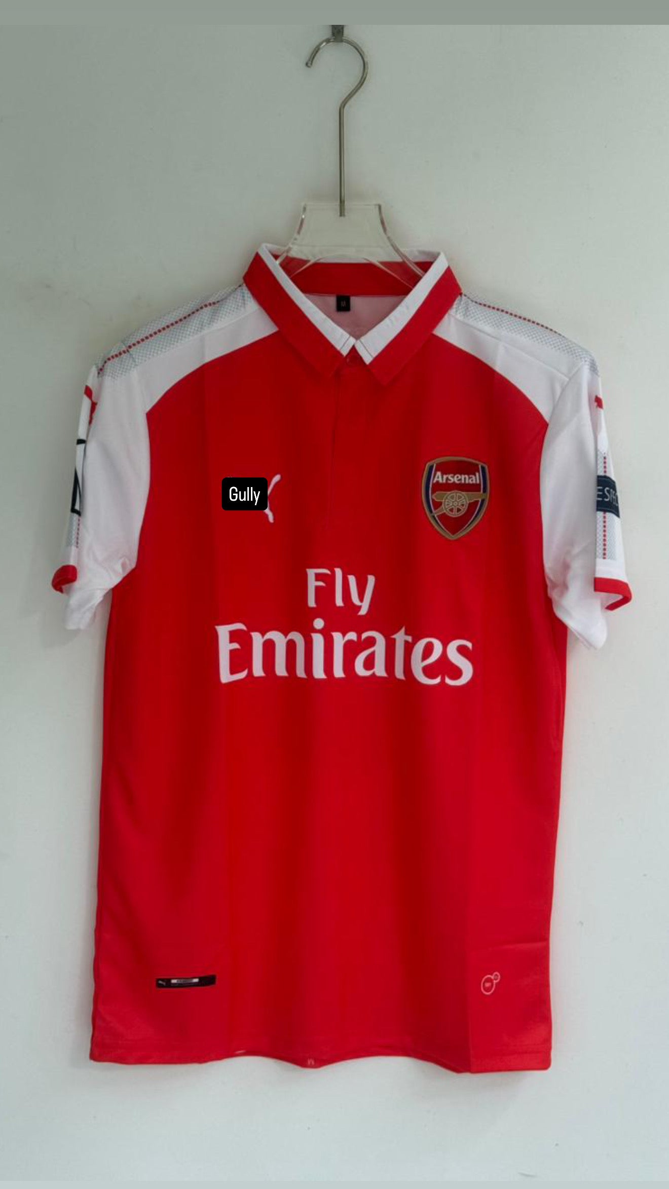 OZIL ARSENAL HOME KIT 2017 POLO EMBROIDERY