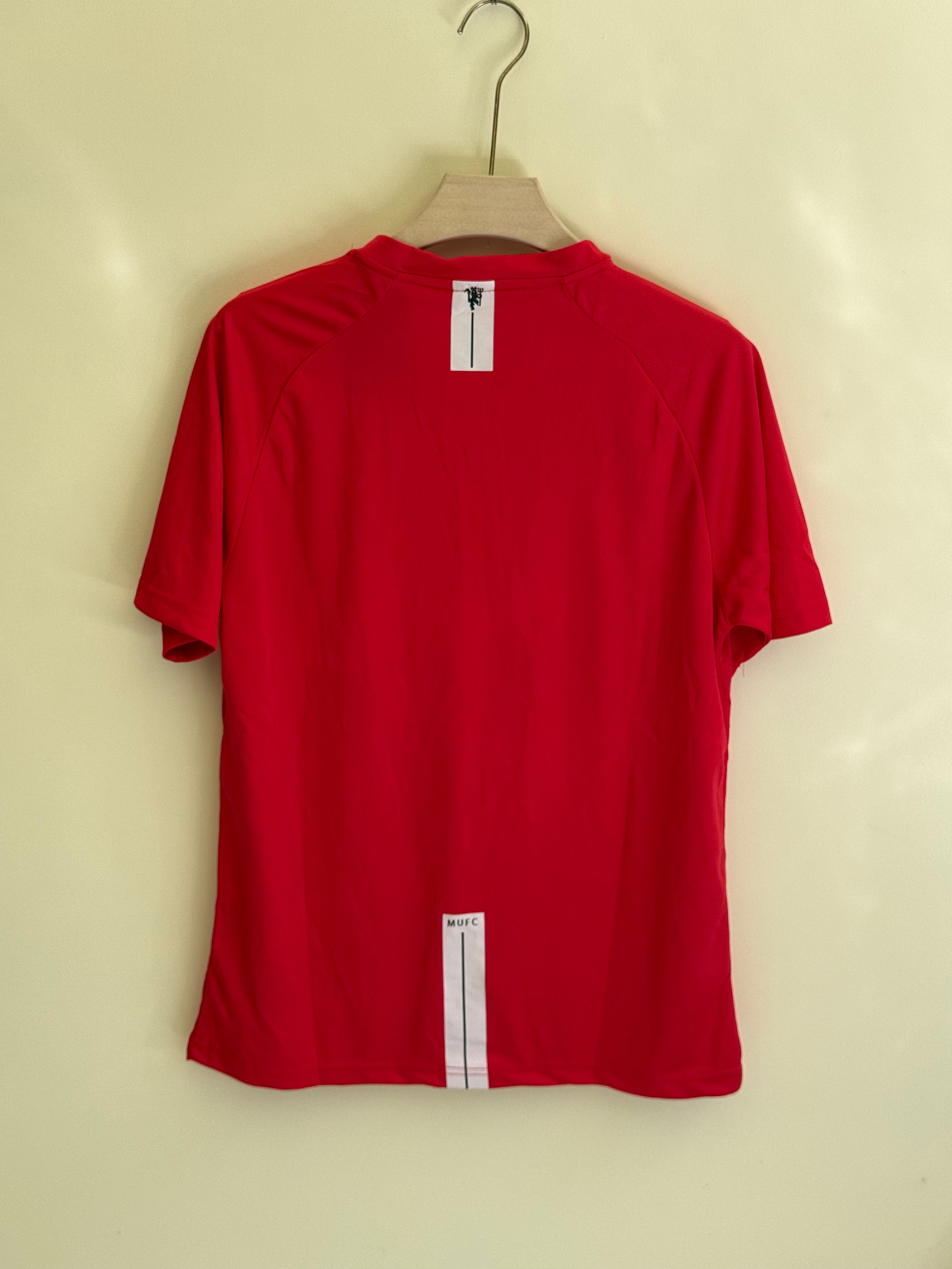 MANCHESTER UNITED 2008 HOME KIT MASTER QUALITY EMBROIDERY