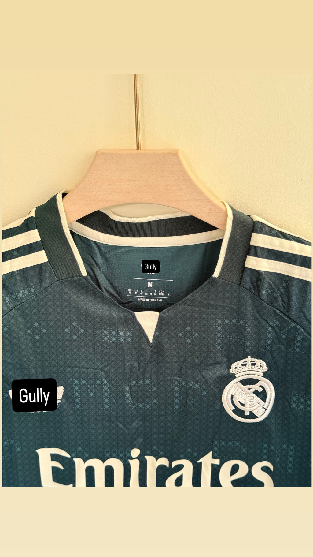 REAL MADRID AWAY KIT 26/27  MASTER QUALITY EMBROIDERY