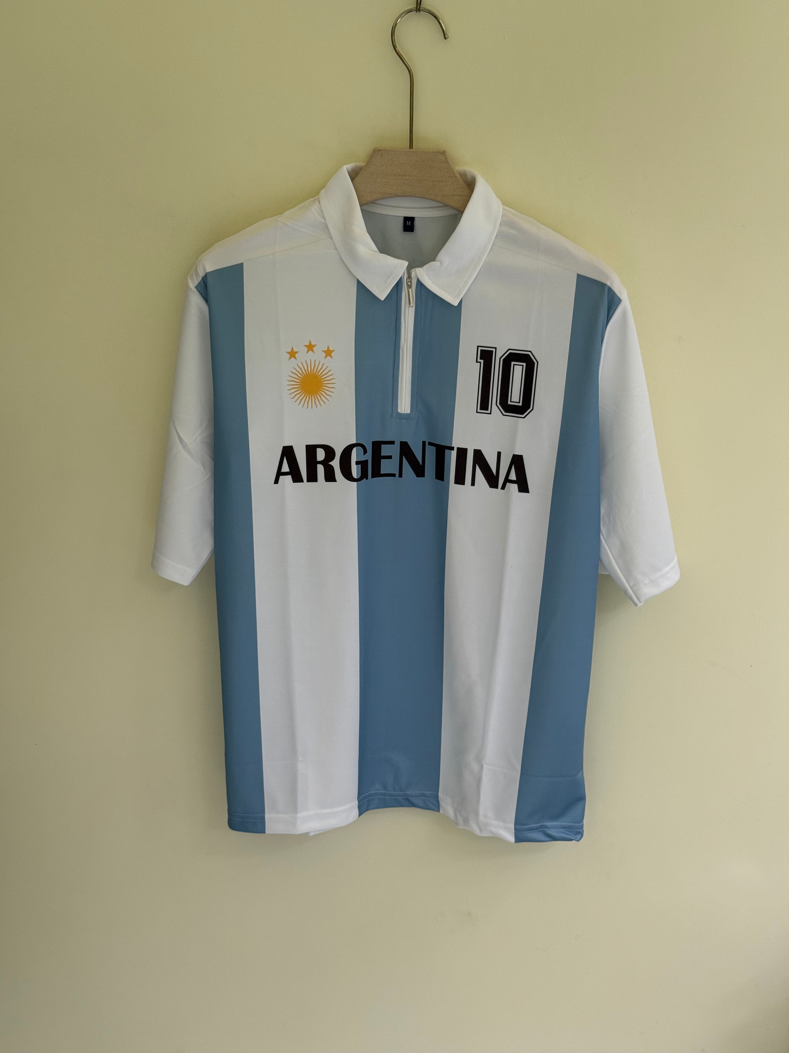 MESSI&MARADONA(both hands) ARG SPECIAL EDITION POLO FIVE SLEEV