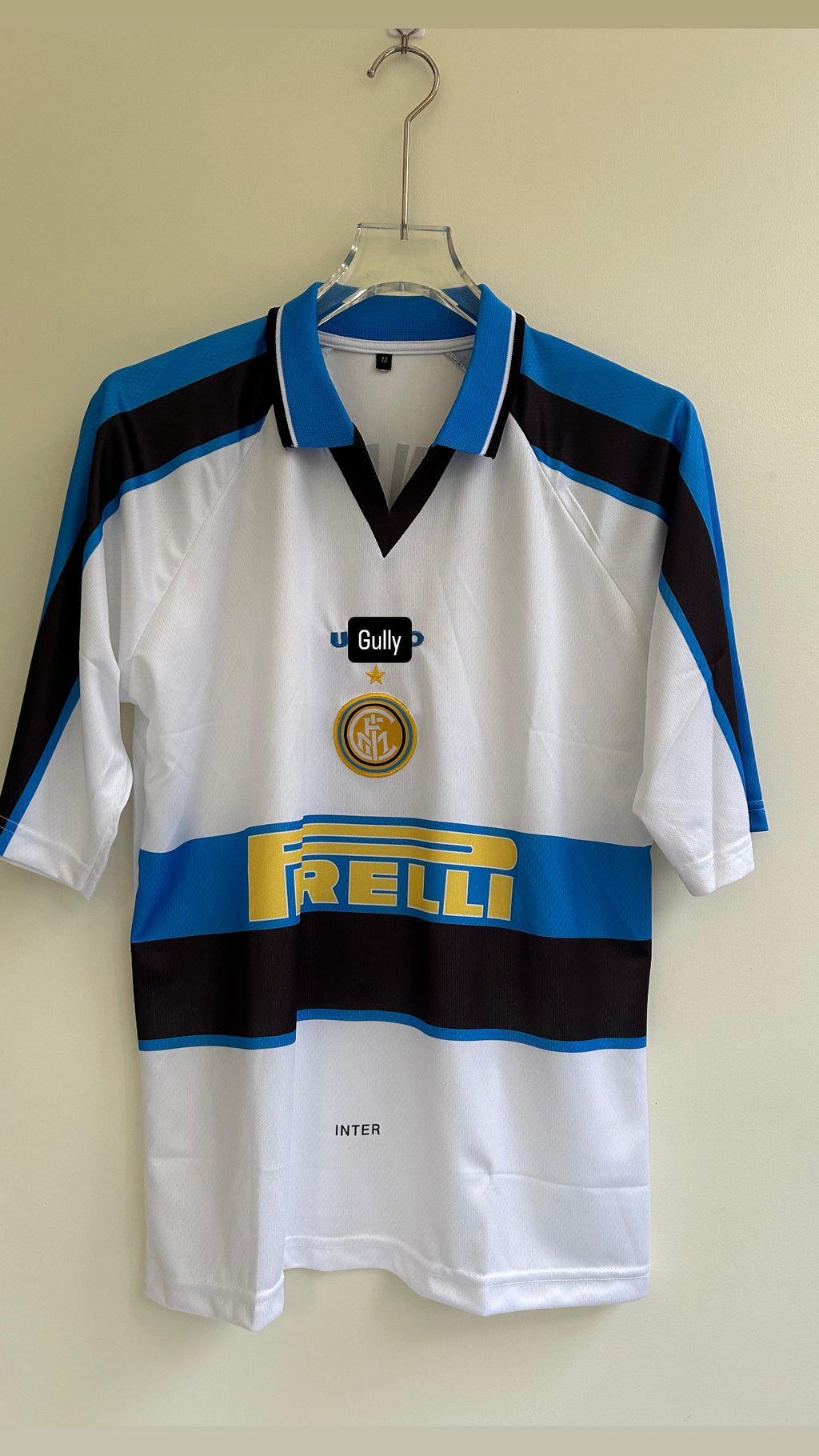 ZENETTI INTER MILAN POLO FIVE SLEEV EMBROIDERY