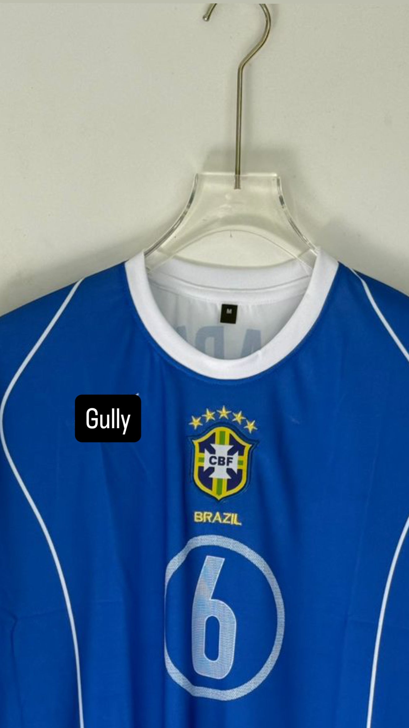 CARLOS BRAZIL AWAY EMBROIDERY