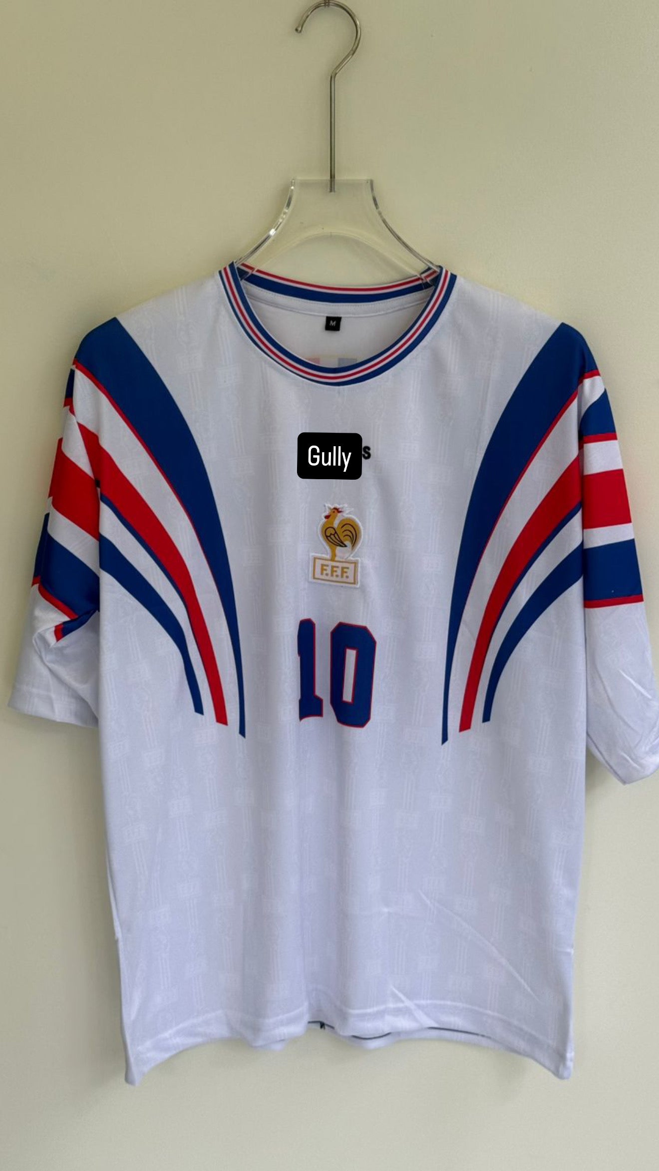 ZIDANE FRANCE AWAY EMBROIDERY